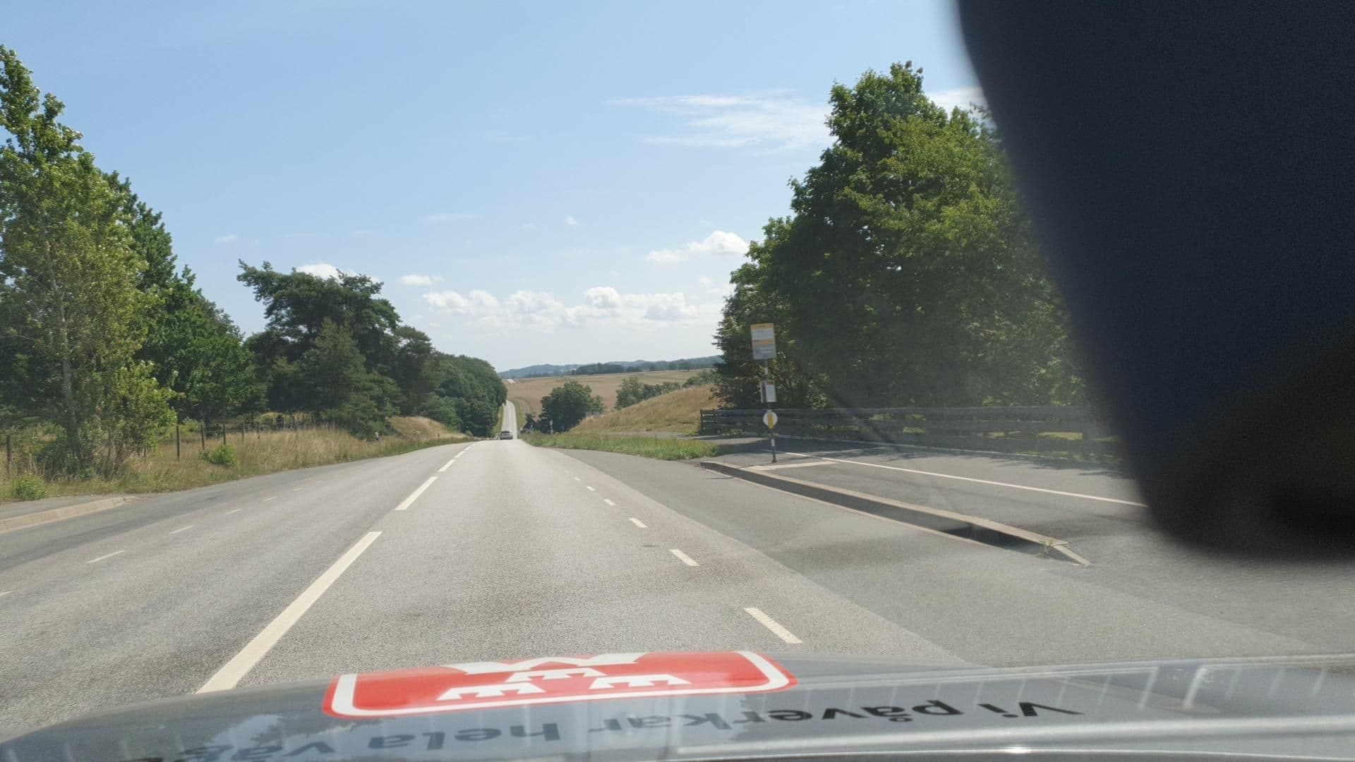 Street view near Ängdala Vandrarhem, Degeberga — © roadroid (CC BY-SA · Mapillary)