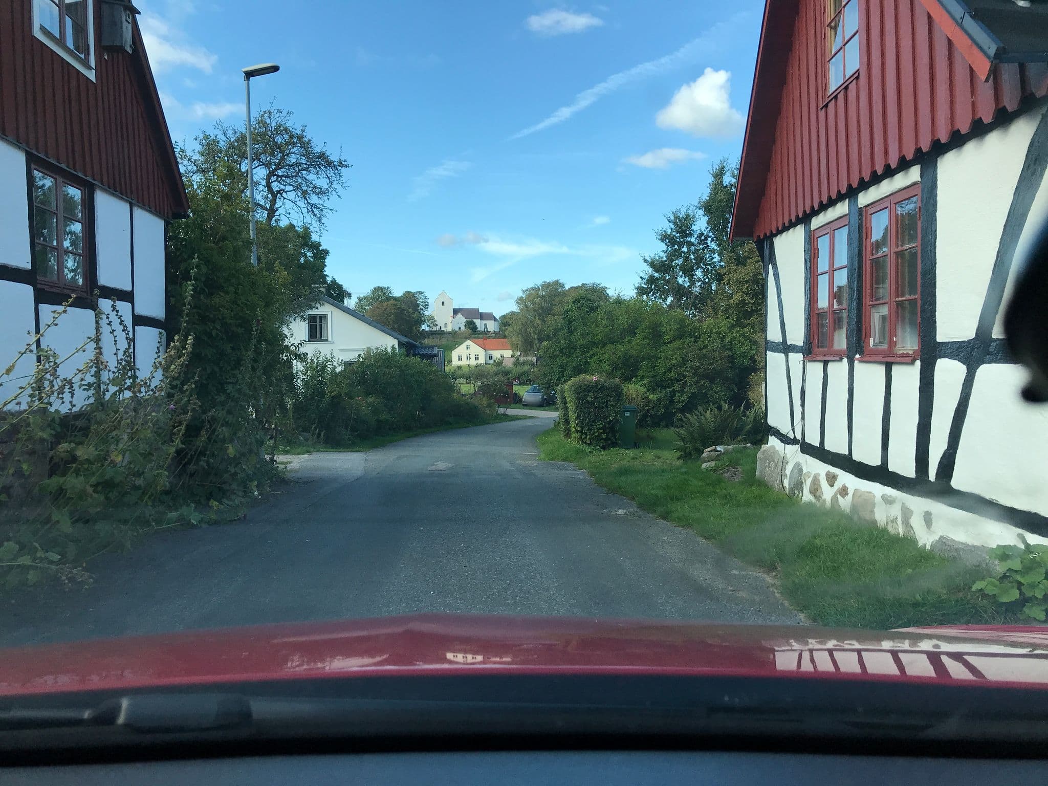 Street view near Ravlunda Byaväg 12, Degeberga — © geogrof (CC BY-SA · Mapillary)