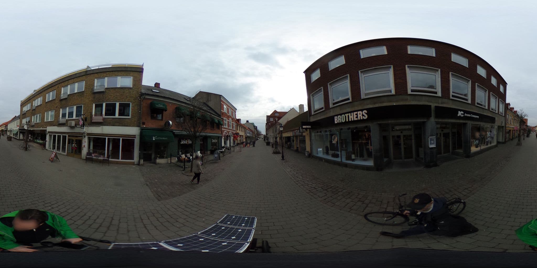 Street view near Blå Prinsen, Ystad — © ainali (CC BY-SA · Mapillary)