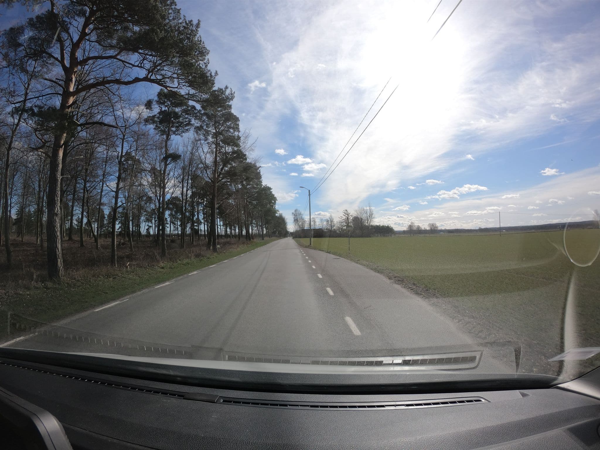 Street view near Lyngby Gård, Degeberga — © abuzaidh (CC BY-SA · Mapillary)