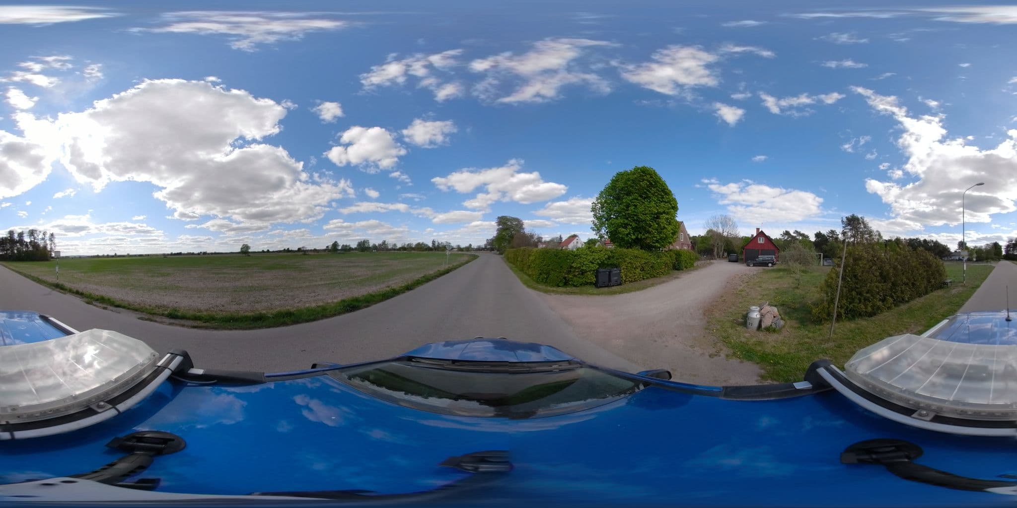 Street view near Nyehusen B&B, Åhus — © kristianstad (CC BY-SA · Mapillary)