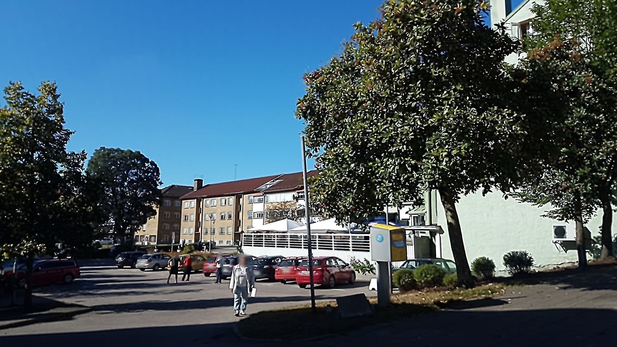 Street view near Gröna Huset, Ljungby — © kluntje (CC BY-SA · Mapillary)