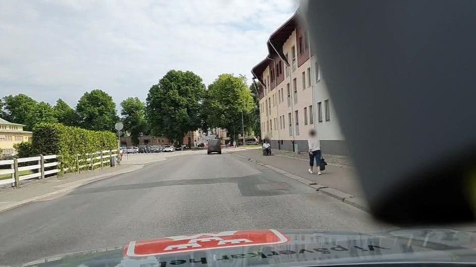 Street view near Port Hotel, Karlshamn — © roadroid (CC BY-SA · Mapillary)