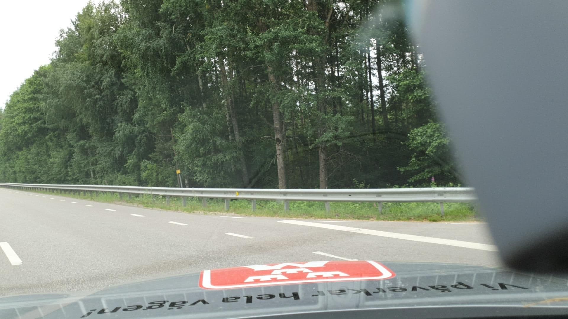 Street view near Orrefors Camping, Nybro — © roadroid (CC BY-SA · Mapillary)