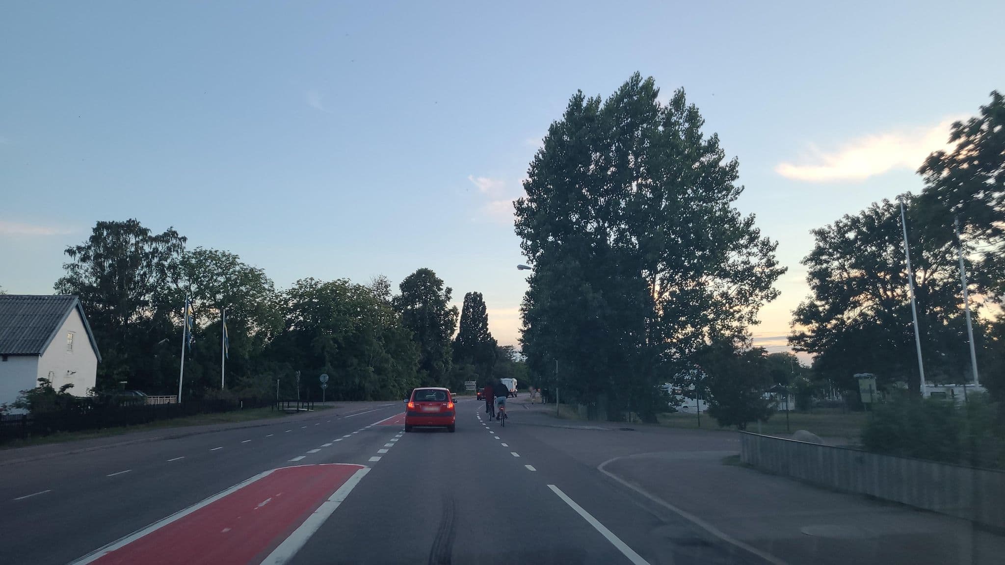 Street view near Blå Flagg, Borgholm — © jopparn (CC BY-SA · Mapillary)