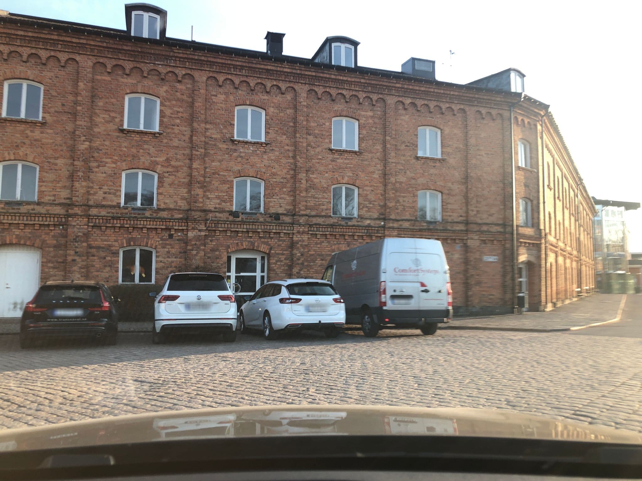 Street view near Clarion Collection Hotel Packhuset, Kalmar — © adville (CC BY-SA · Mapillary)