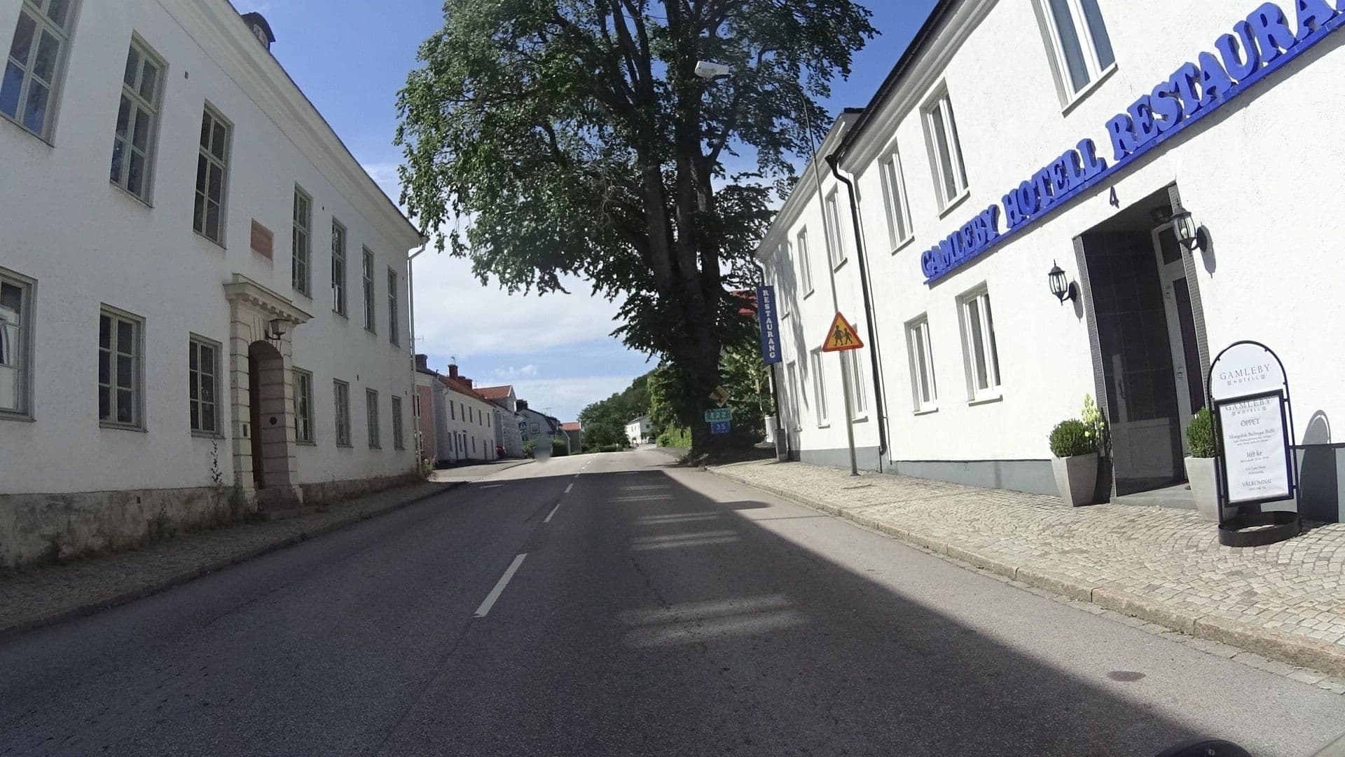 Street view near Gamleby Restaurang, Gamleby — © 468p (CC BY-SA · Mapillary)