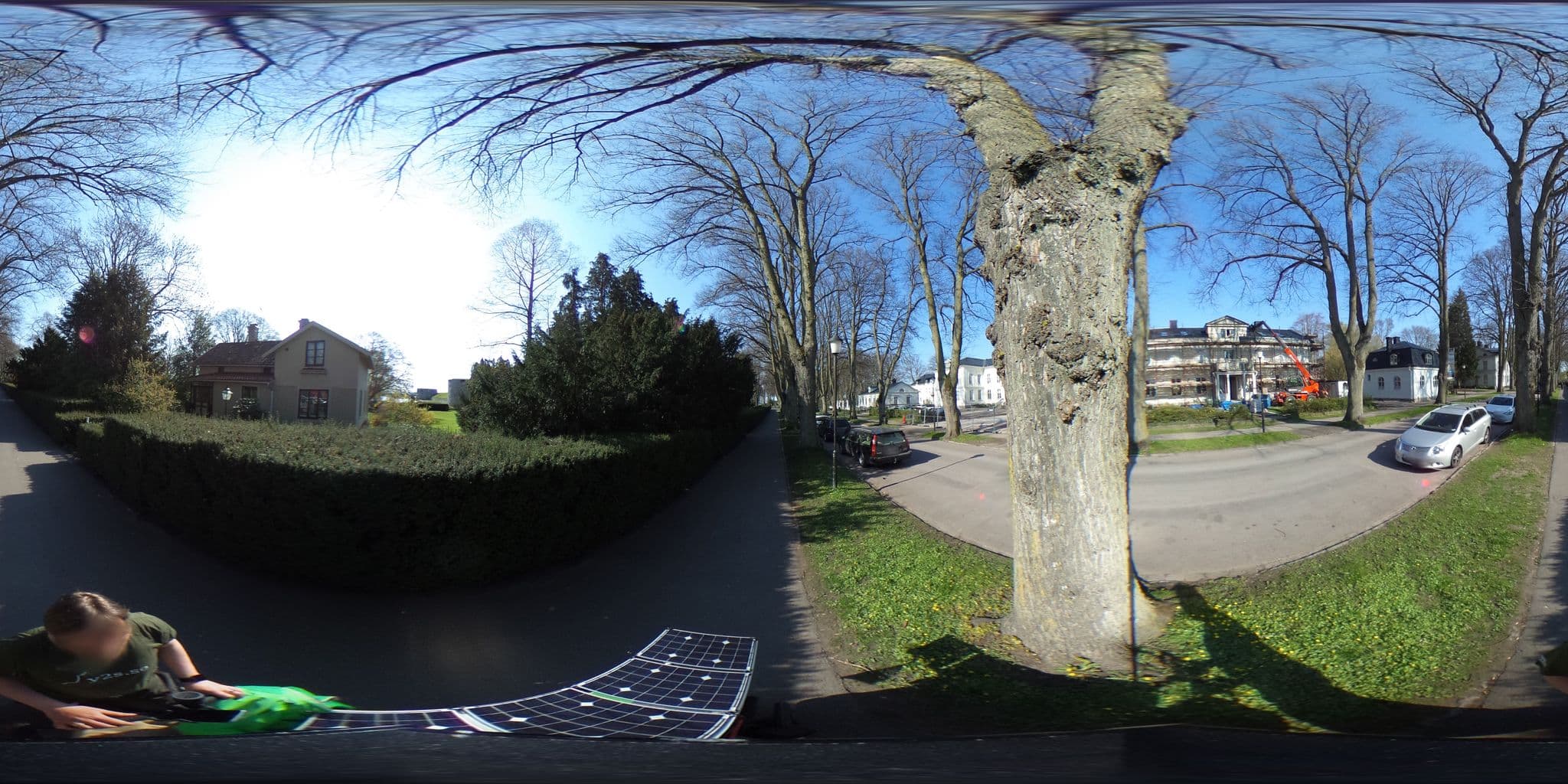 Street view near Soderportsgarden Sommarhotell, Kalmar — © ainali (CC BY-SA · Mapillary)