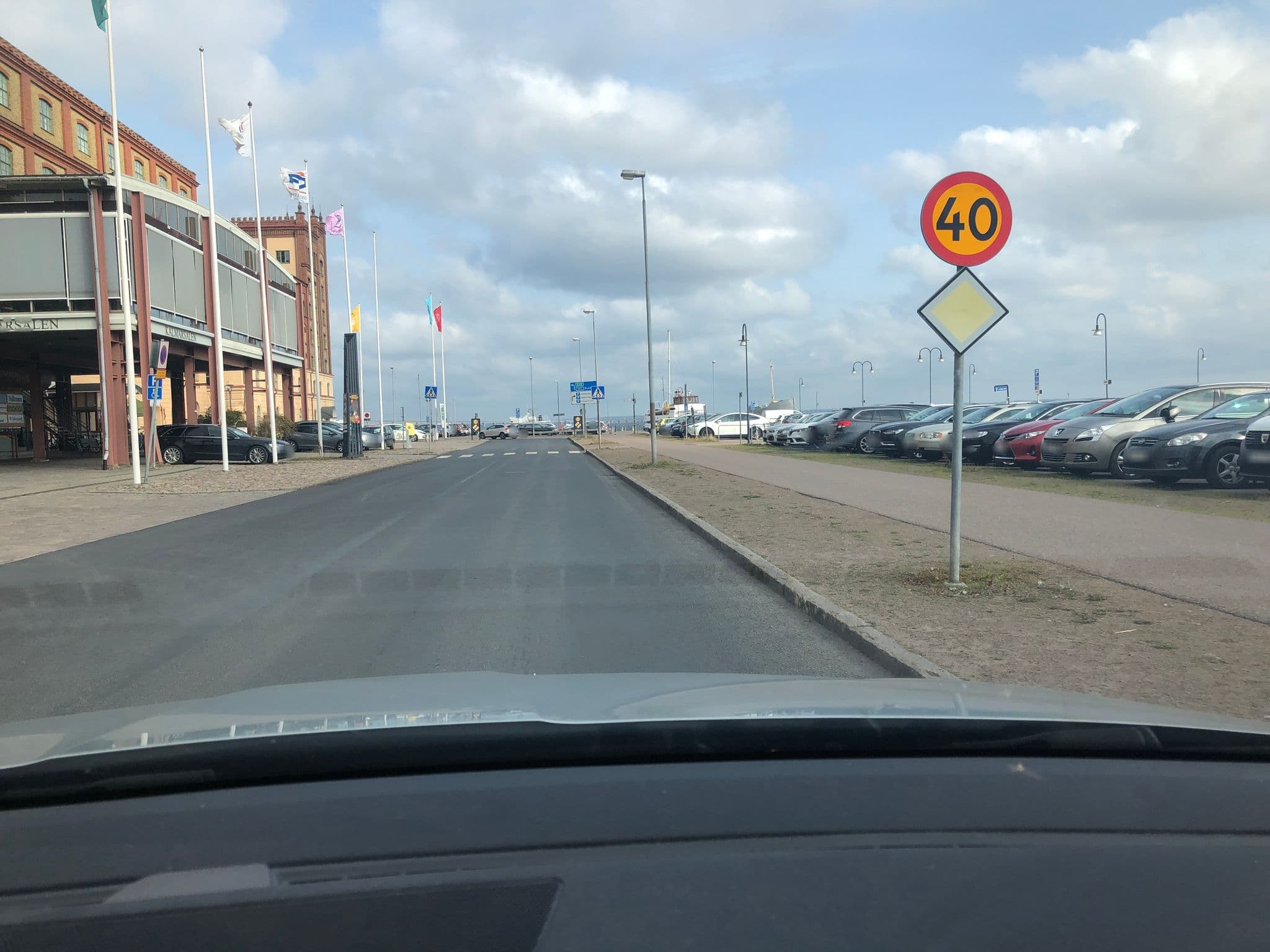 Street view near L.B.M. Sohlström, Kalmar — © adville (CC BY-SA · Mapillary)