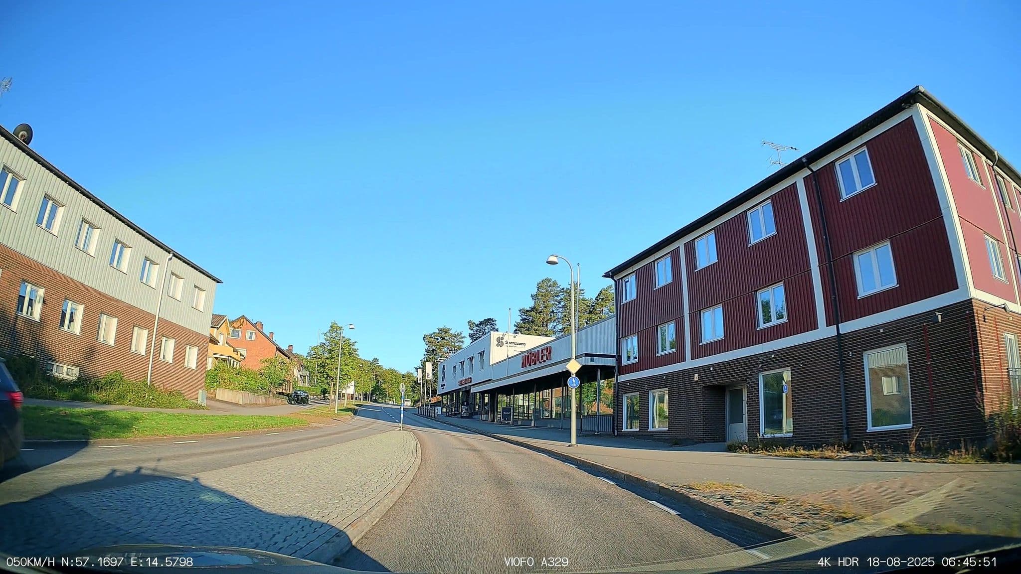 Street view near STF Lammhult Hostel, Lammhult — © thewizard (CC BY-SA · Mapillary)