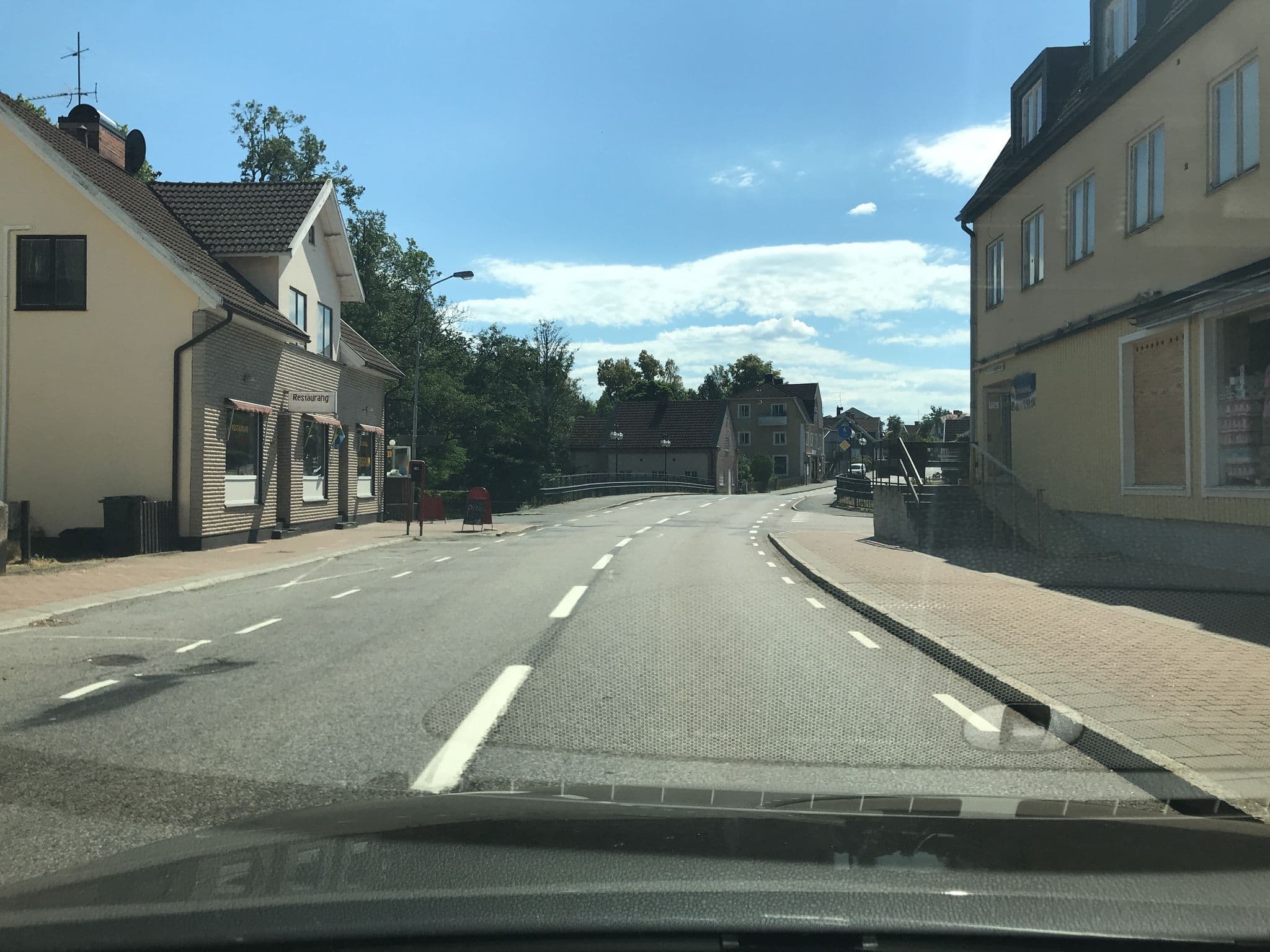 Street view near Pensionat Änglahuset, Virserum — © eme (CC BY-SA · Mapillary)