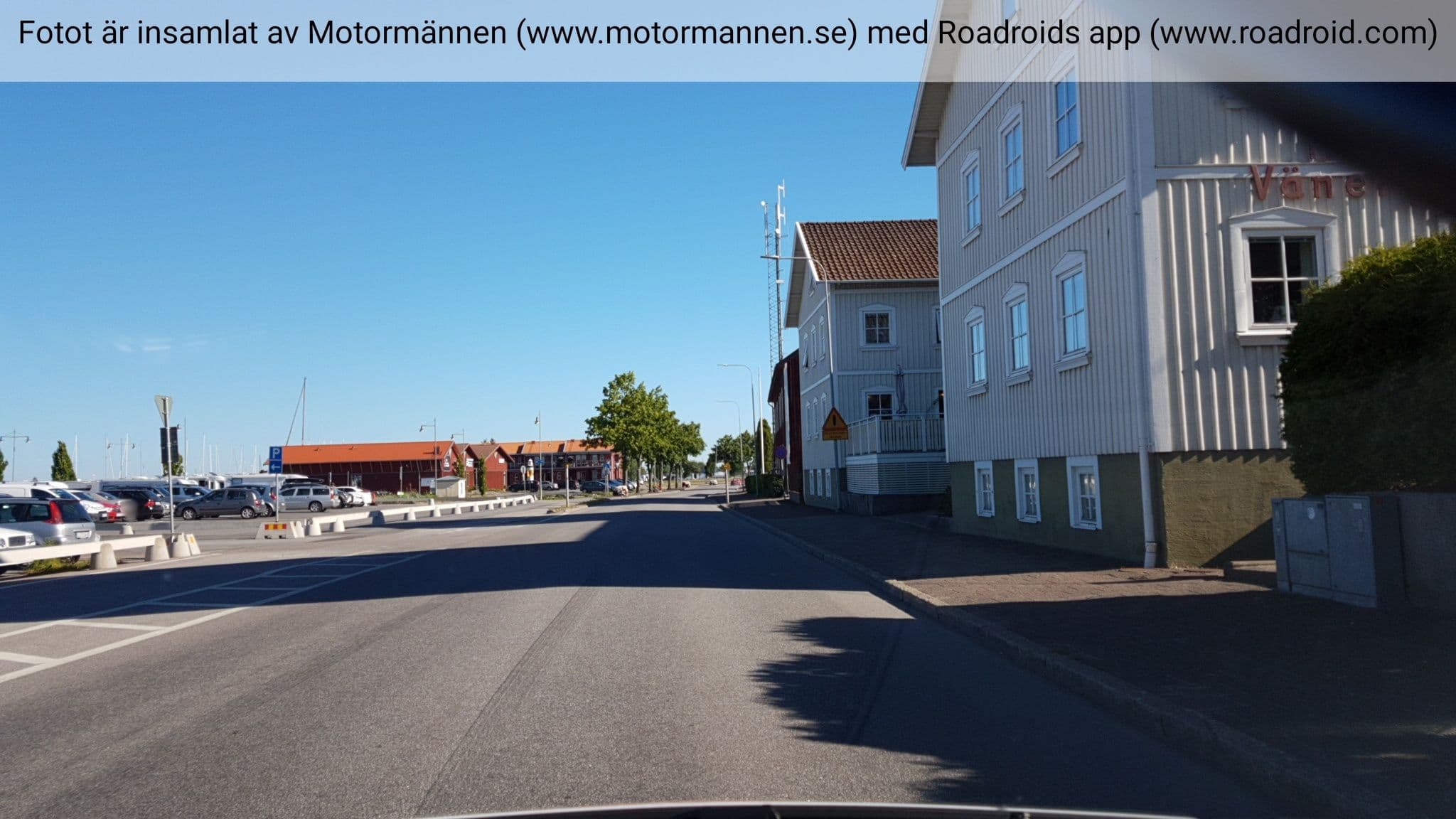 Street view near Hotel Värnerport, Mariestad — © roadroid (CC BY-SA · Mapillary)
