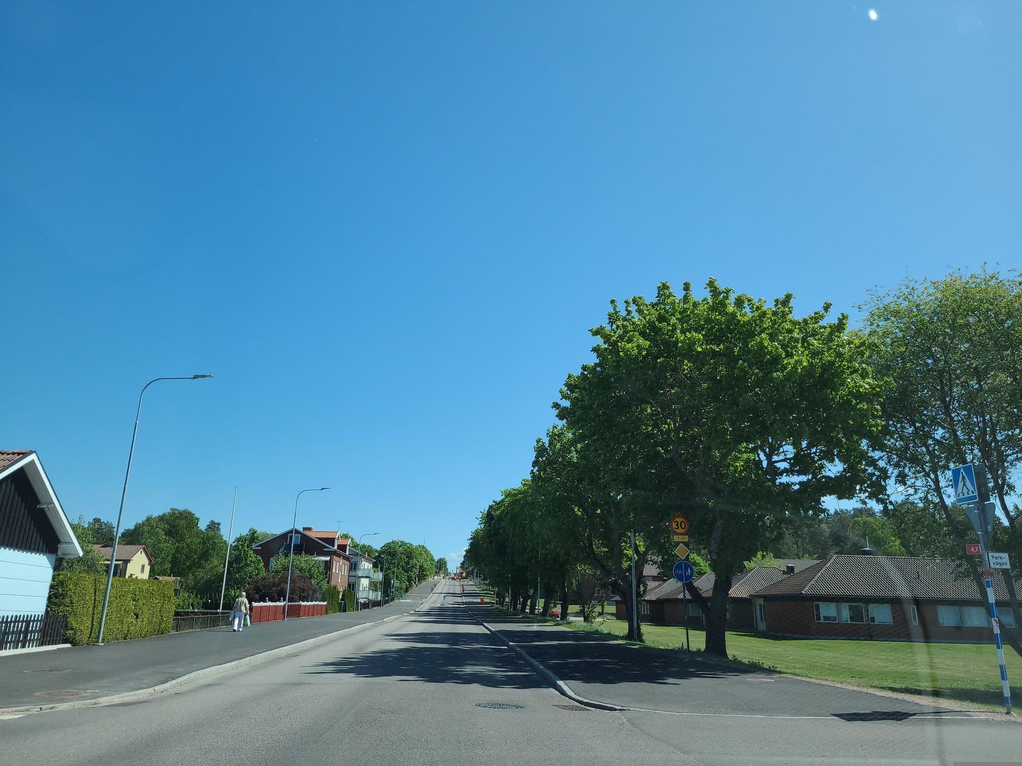 Street view near Stöckel Aqva Hotell, Mariestad — © jopparn (CC BY-SA · Mapillary)
