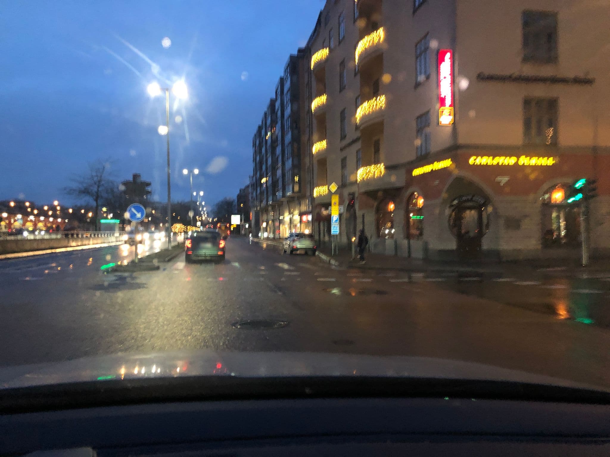 Street view near Clarion Collection Hotel Drott, Karlstad — © adville (CC BY-SA · Mapillary)