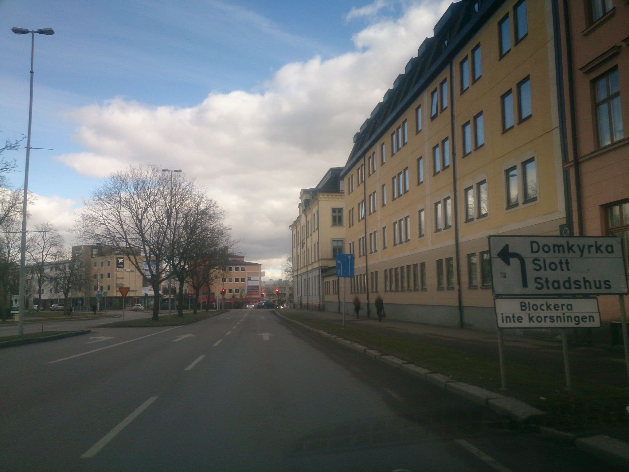 Street view near And hotel restaurant, Linköping — © bsk (CC BY-SA · Mapillary)