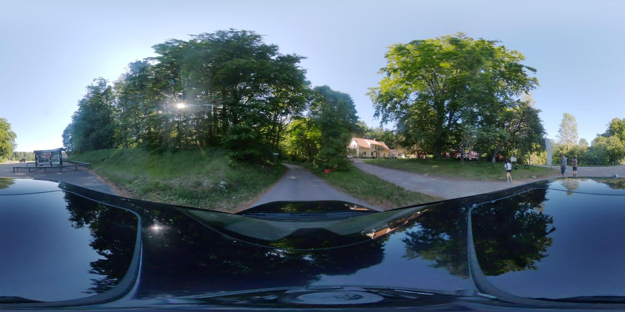 Street view near Björkhagens Vandrarhem, Ödeshög — © bruno360 (CC BY-SA · Mapillary)