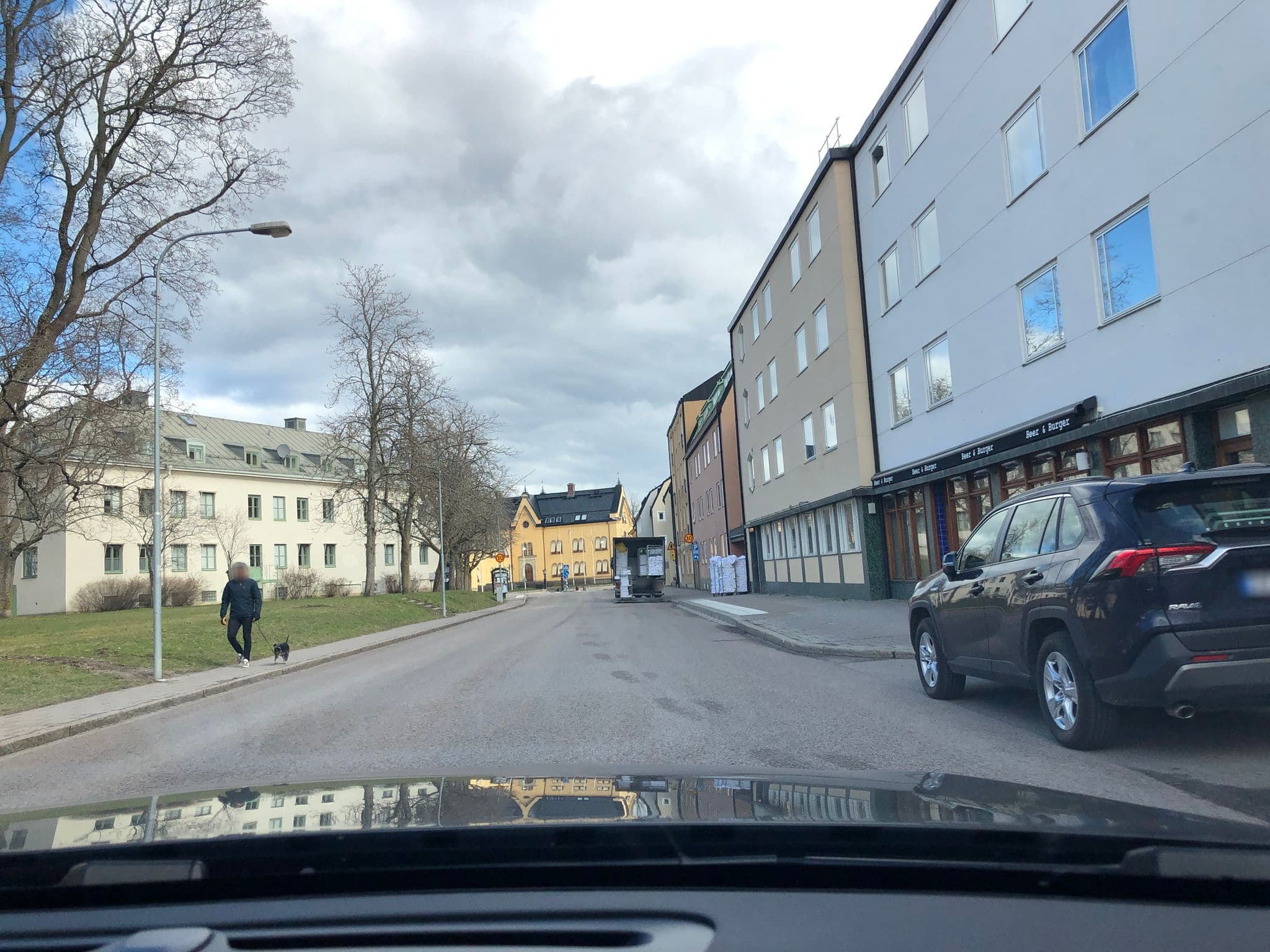 Street view near First Hotel, Linköping — © adville (CC BY-SA · Mapillary)