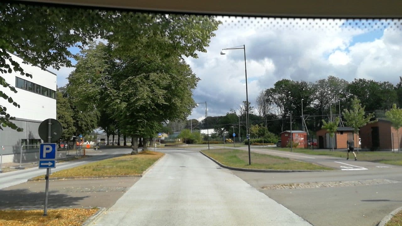 Street view near Park Hotel, Motala — © mamunde (CC BY-SA · Mapillary)