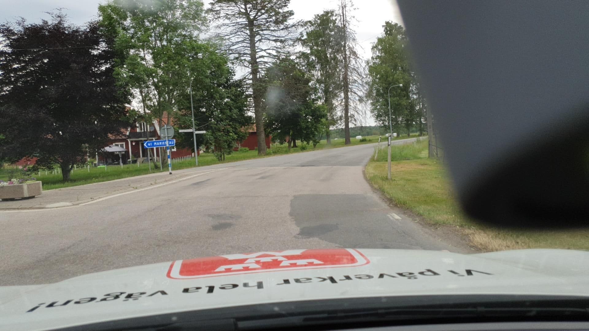 Street view near Udenäs Vandrarhem, Karlsborg — © roadroid (CC BY-SA · Mapillary)