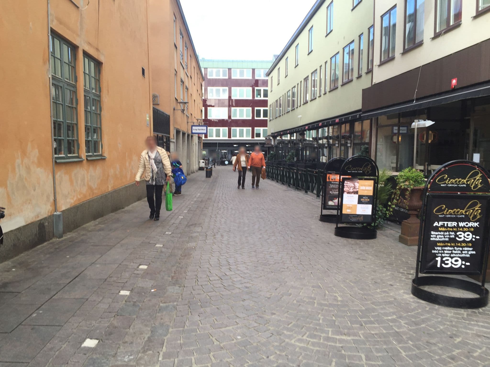 Street view near Good Evening Hotel, Linköping — © jesolem (CC BY-SA · Mapillary)