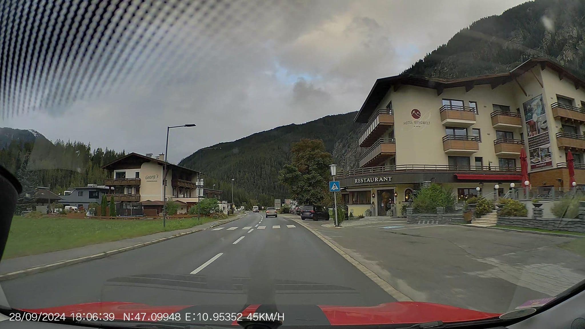 Street view near Hotel Bergwelt, Längenfeld