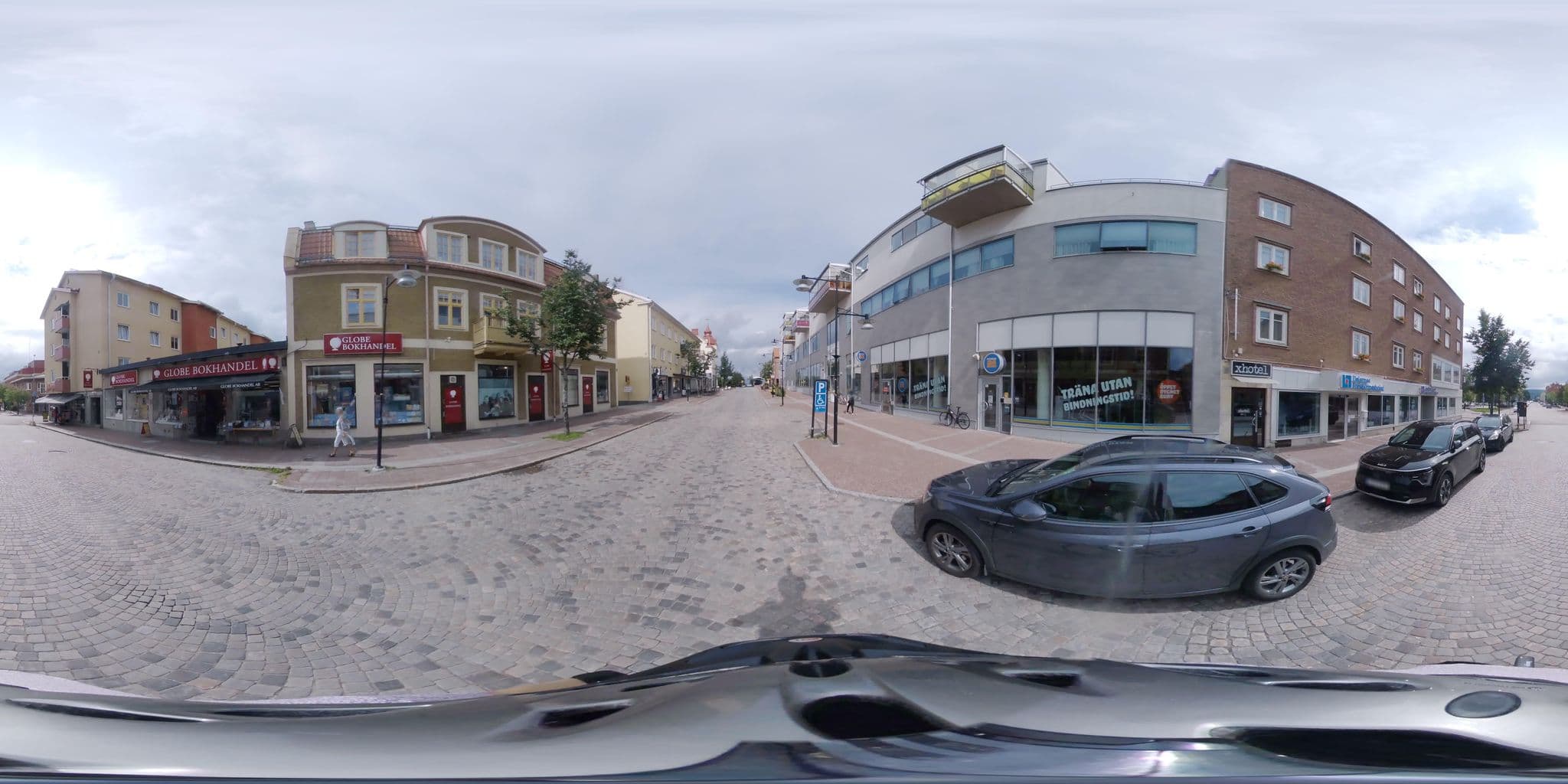 Street view near Xhotel, Ludvika — © bruno360 (CC BY-SA · Mapillary)