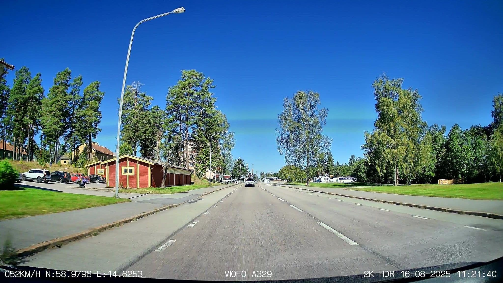 Street view near Laxå Vandrarhem, Laxå — © thewizard (CC BY-SA · Mapillary)