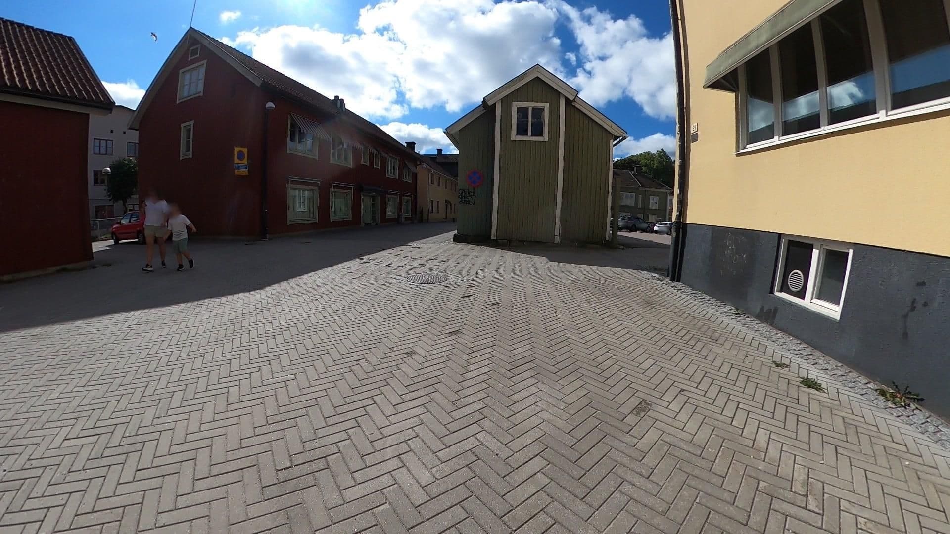 Street view near Hotel Forty Towers, Nyköping — © nyk_linnea (CC BY-SA · Mapillary)