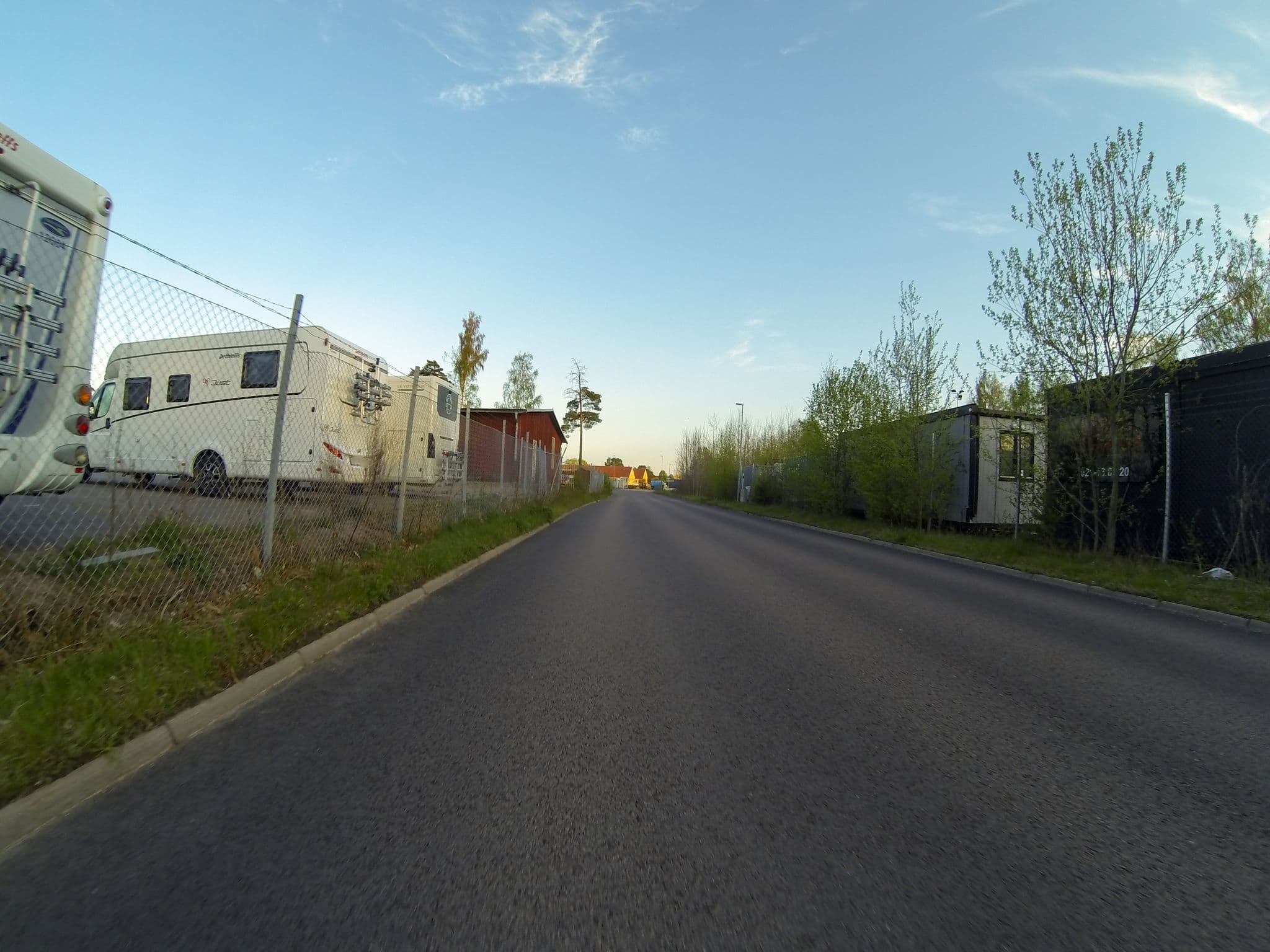 Street view near IzKaMaGe Hotel, Västerås — © msamme (CC BY-SA · Mapillary)