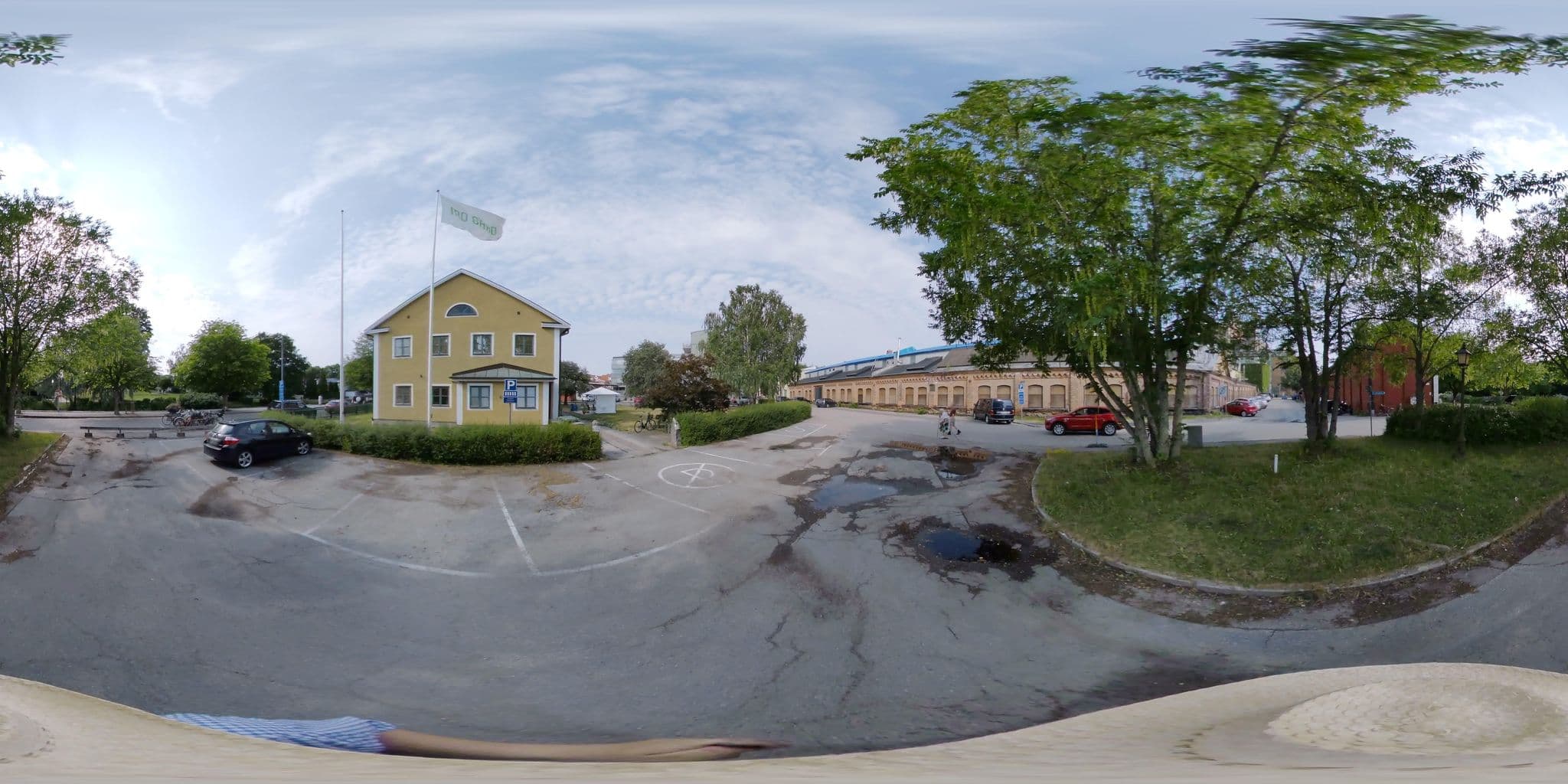 Street view near Gula Villans Vandrarhem, Enköping — © bruno360 (CC BY-SA · Mapillary)