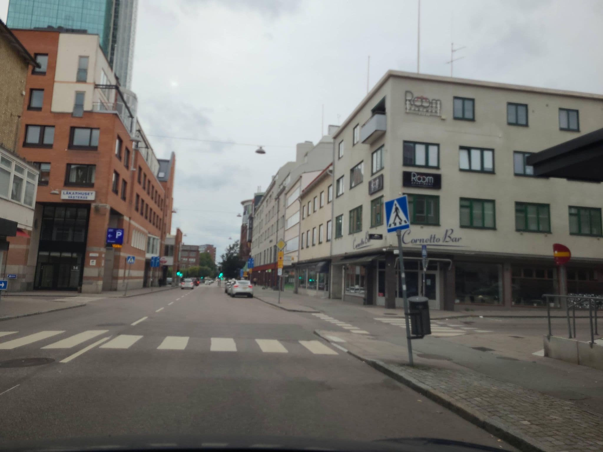 Street view near Fastliving Apartment Hotel, Västerås — © jopparn (CC BY-SA · Mapillary)
