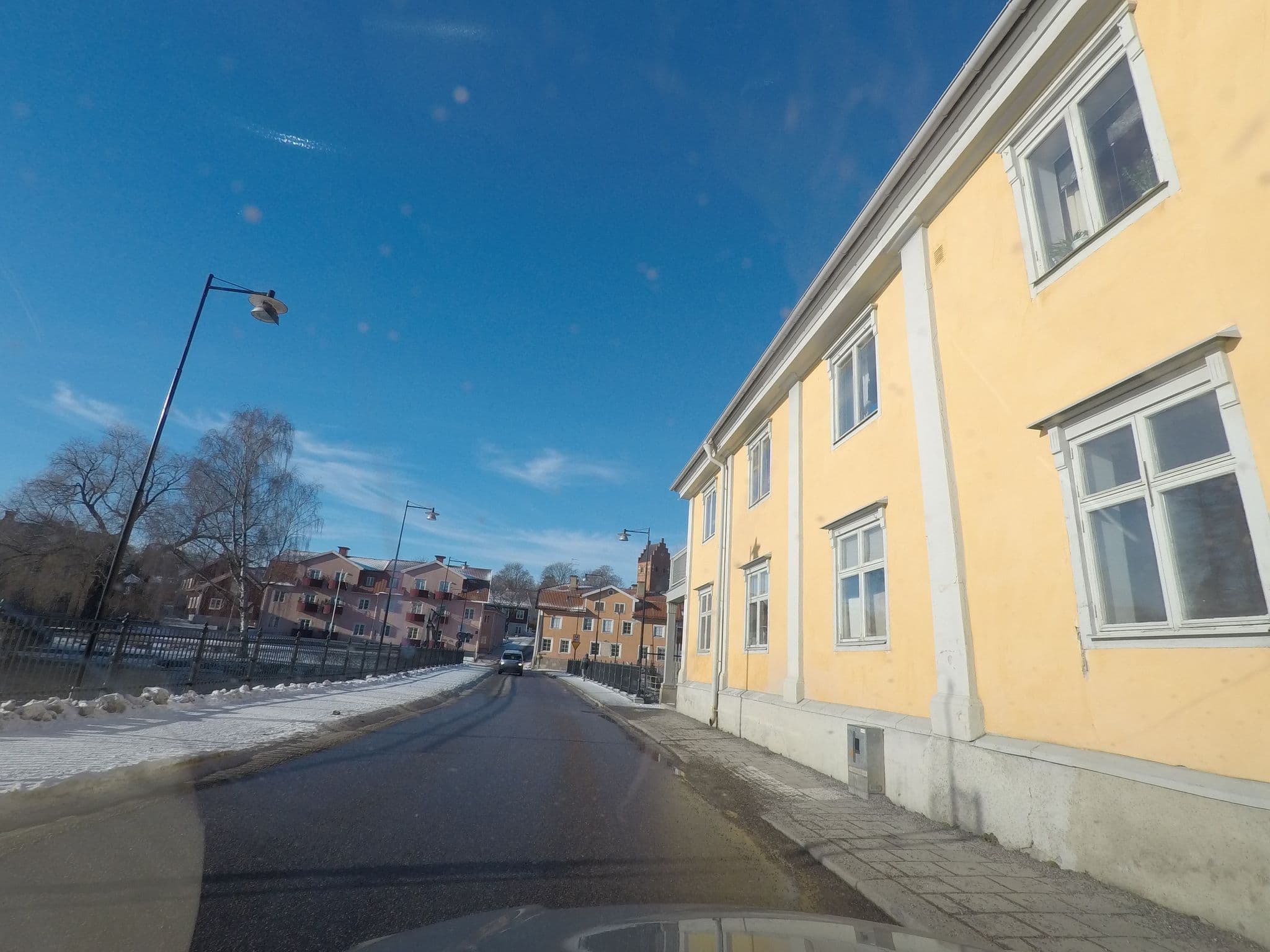 Street view near Abborstenen, Torshälla — © msamme (CC BY-SA · Mapillary)