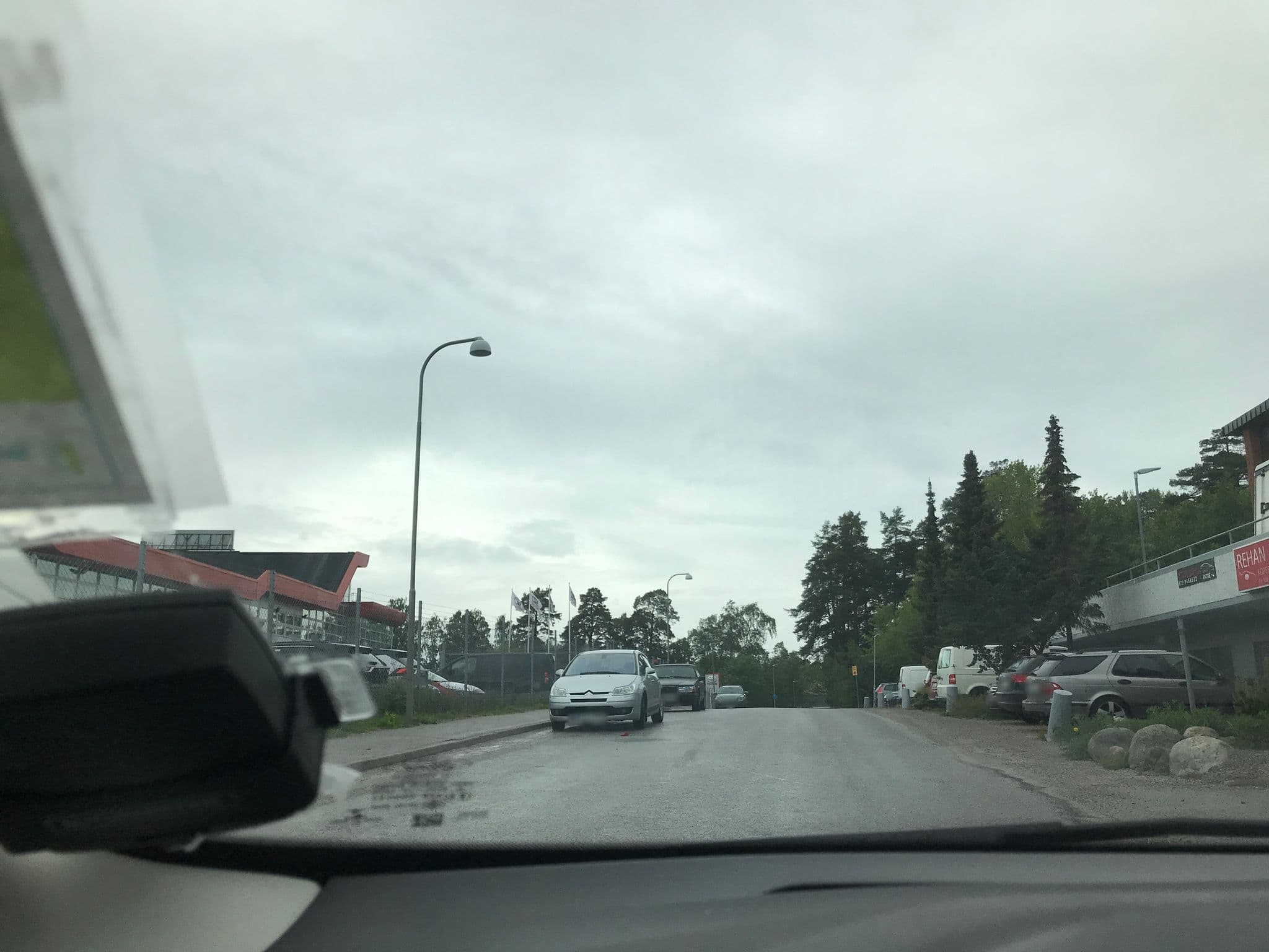 Street view near Corporate Apartments (East), Segeltorp — © bjorna (CC BY-SA · Mapillary)