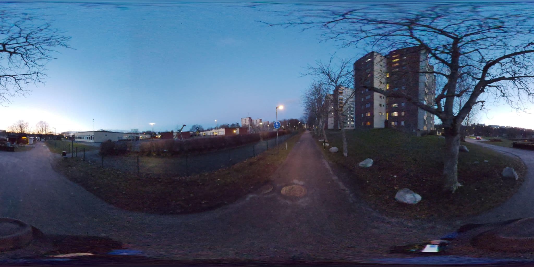 Street view near Ritmaris Kiosk, Fittja — © bruno360 (CC BY-SA · Mapillary)
