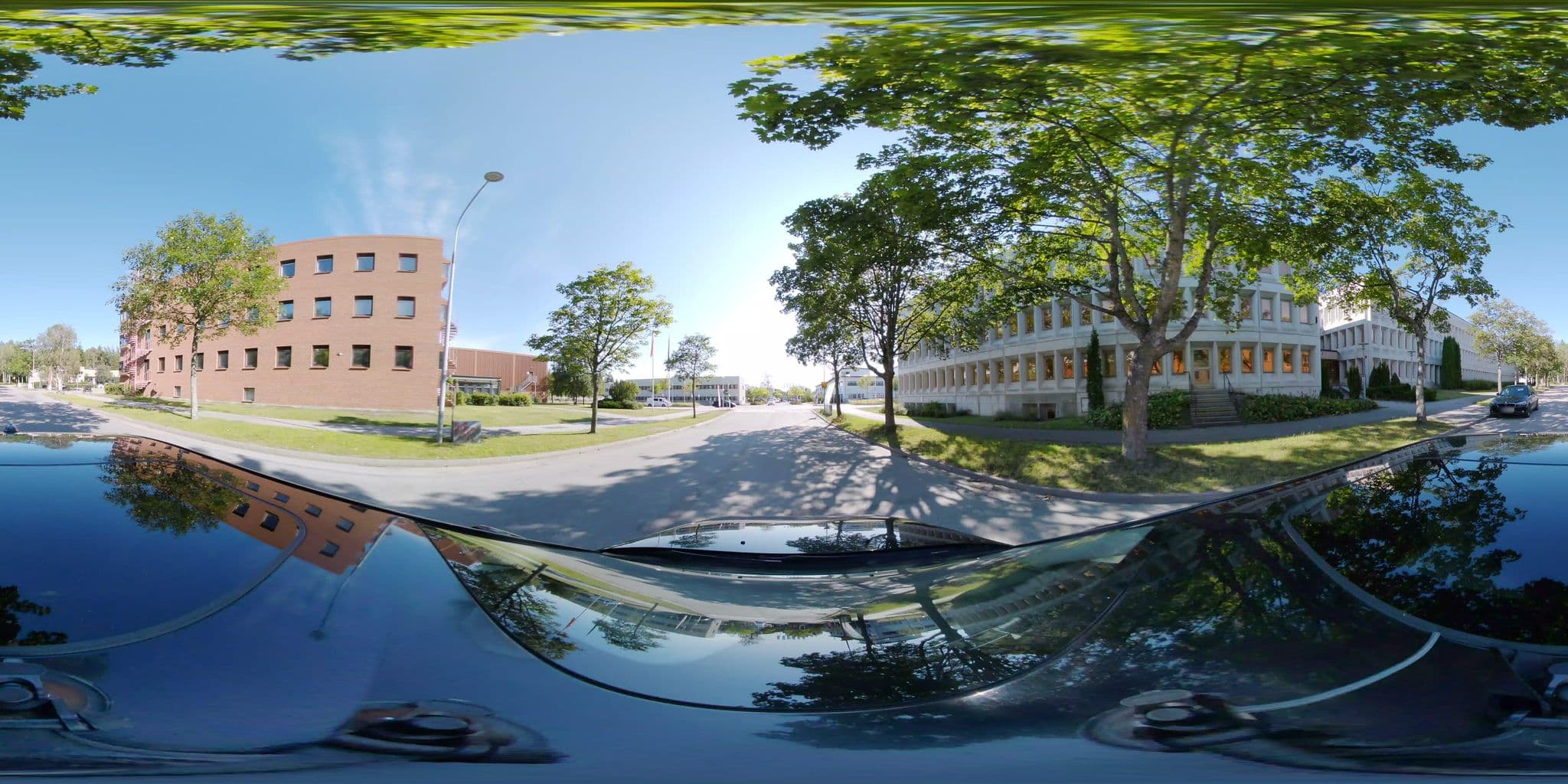 Street view near Asymetrica Kontorshotel, Kista — © bruno360 (CC BY-SA · Mapillary)