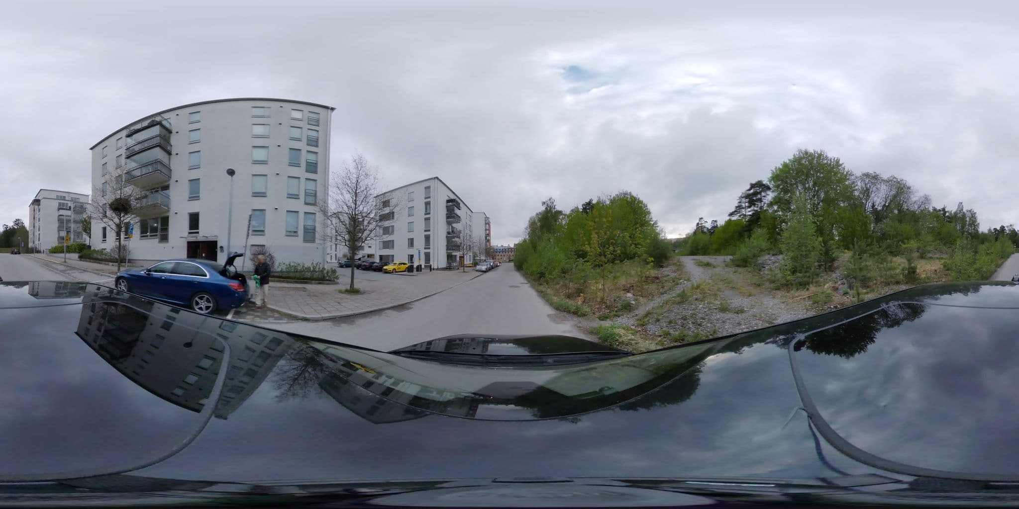 Street view near Nordic Processor, Kista — © bruno360 (CC BY-SA · Mapillary)