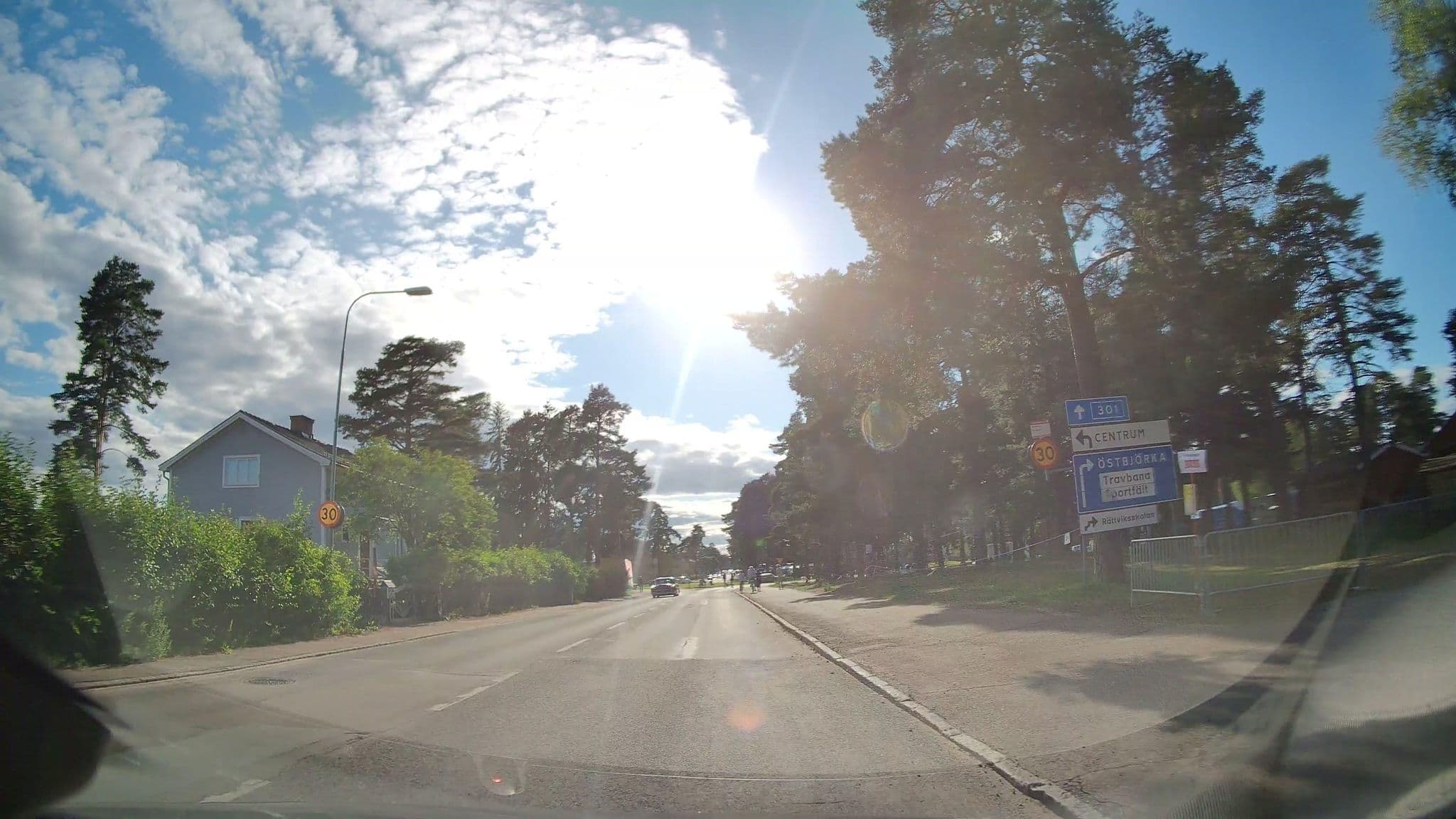 Street view near Knektens Bed & Breakfast, Rättvik — © bruno360 (CC BY-SA · Mapillary)