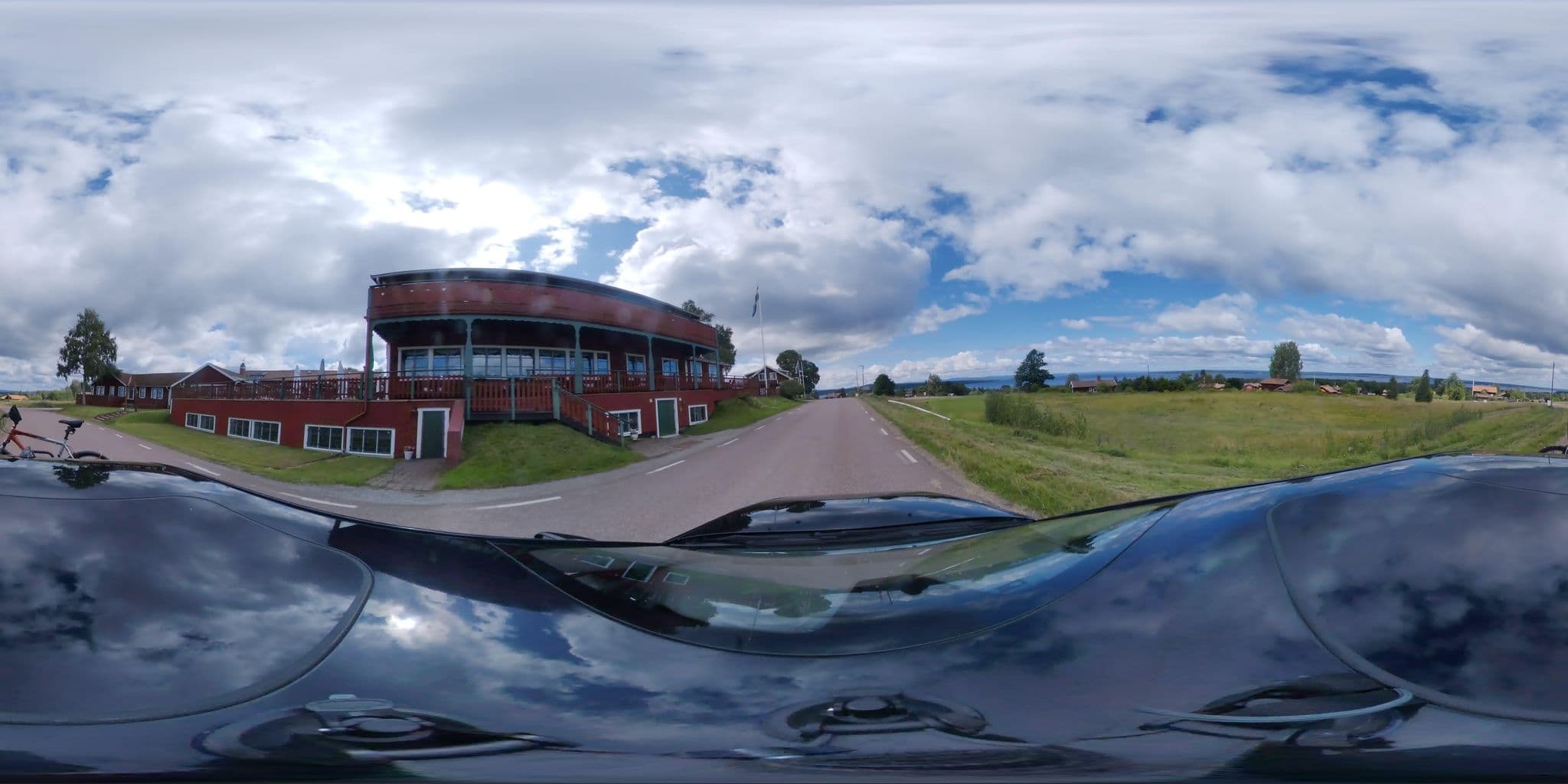 Street view near Tällbergsgårdens Hotell, Siljansnäs — © bruno360 (CC BY-SA · Mapillary)