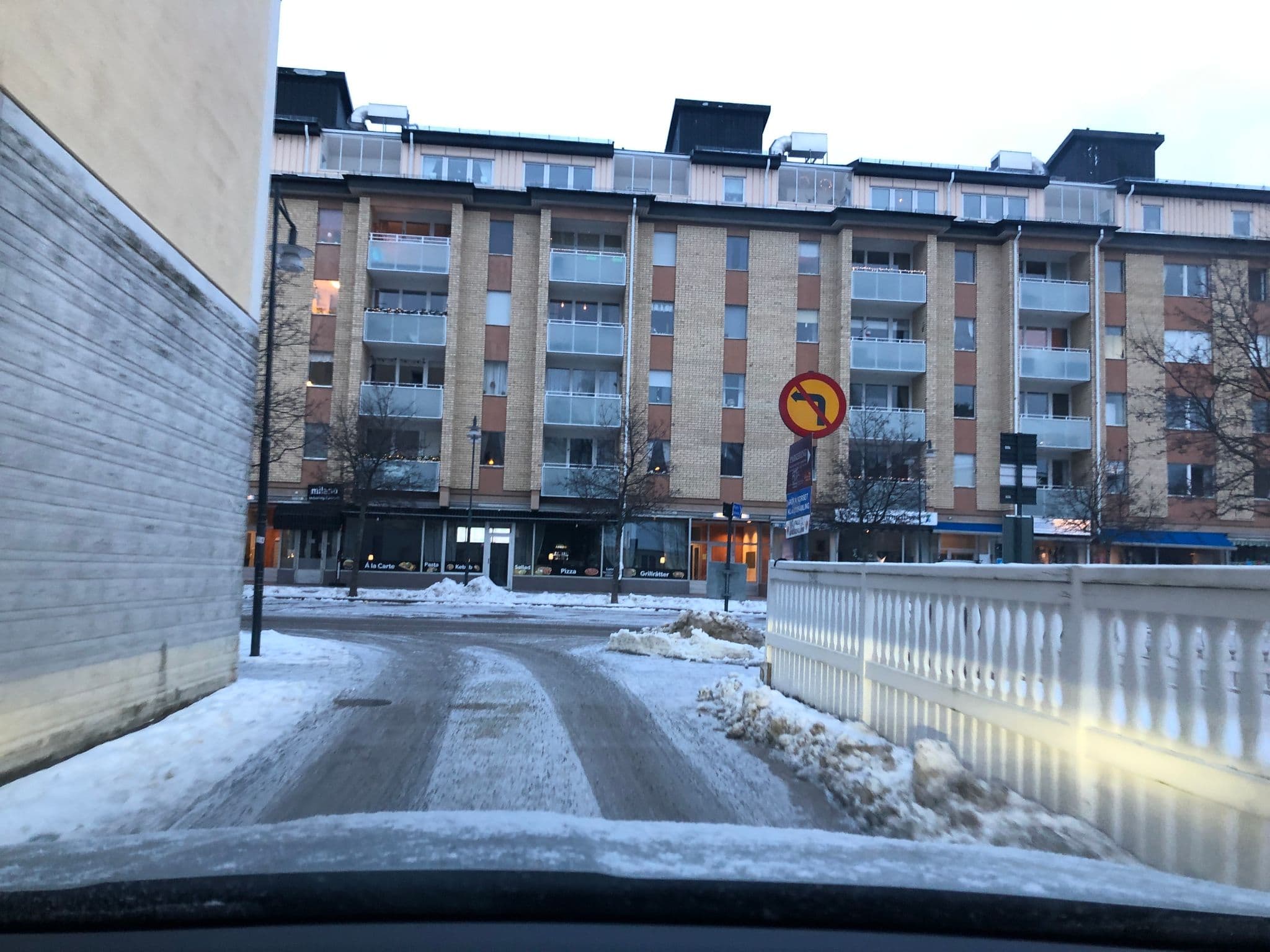 Street view near Park Inn Bergmästaren, Falun — © adville (CC BY-SA · Mapillary)