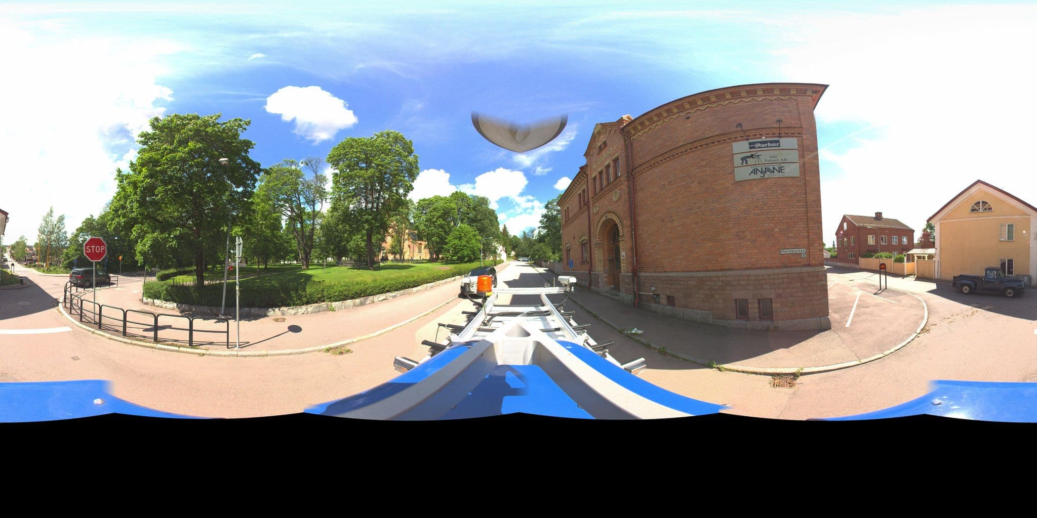 Street view near Hansjöhus, Falun — © falukommun (CC BY-SA · Mapillary)