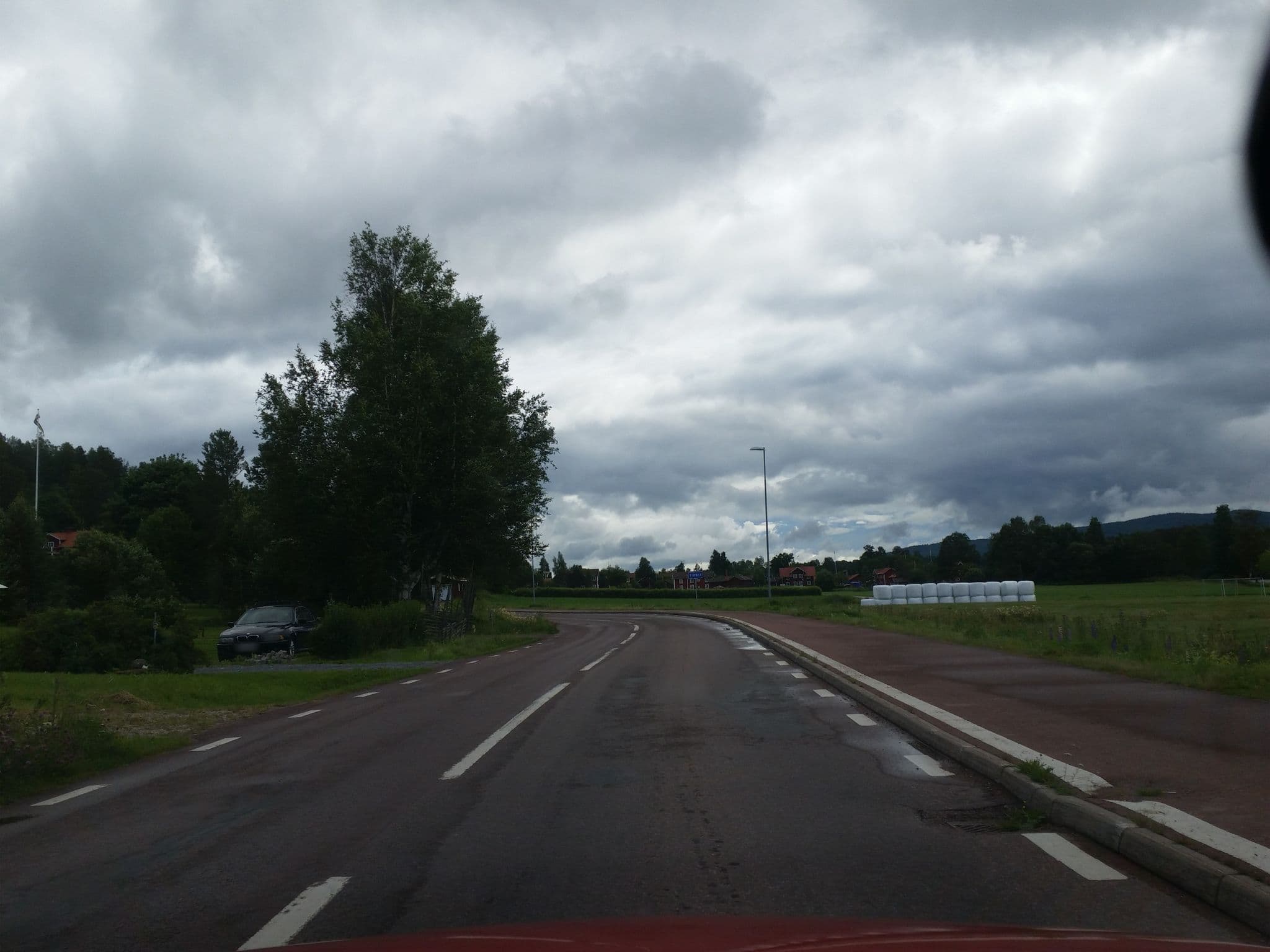 Street view near Tibblegårdens Frukostpensionat, Leksand — © haxpett (CC BY-SA · Mapillary)