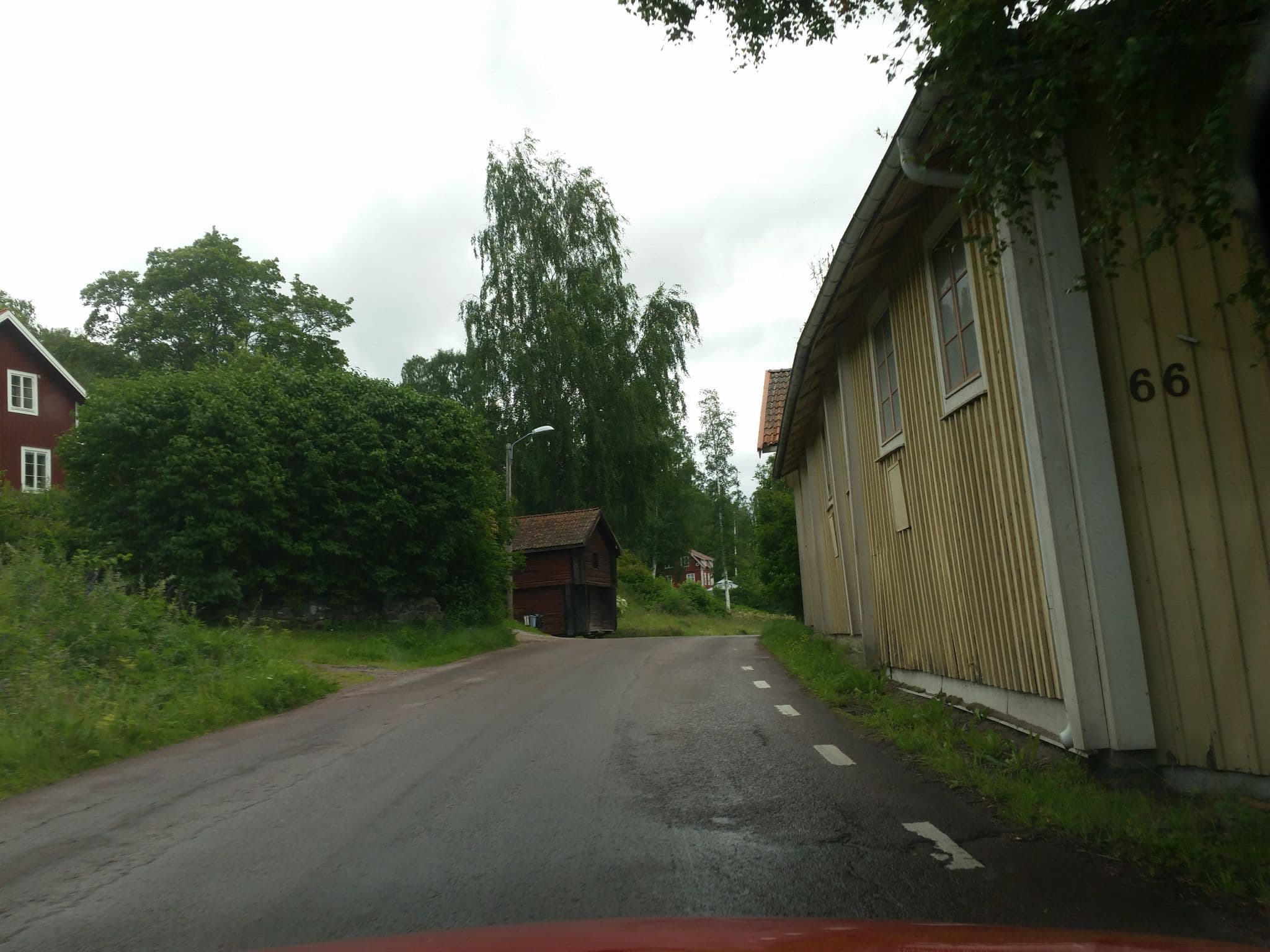 Street view near Claritudo, Leksand — © haxpett (CC BY-SA · Mapillary)