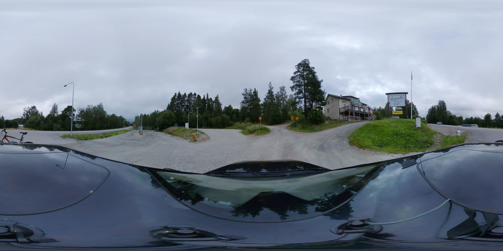 Street view near Östavalls Café, Ånge — © bruno360 (CC BY-SA · Mapillary)