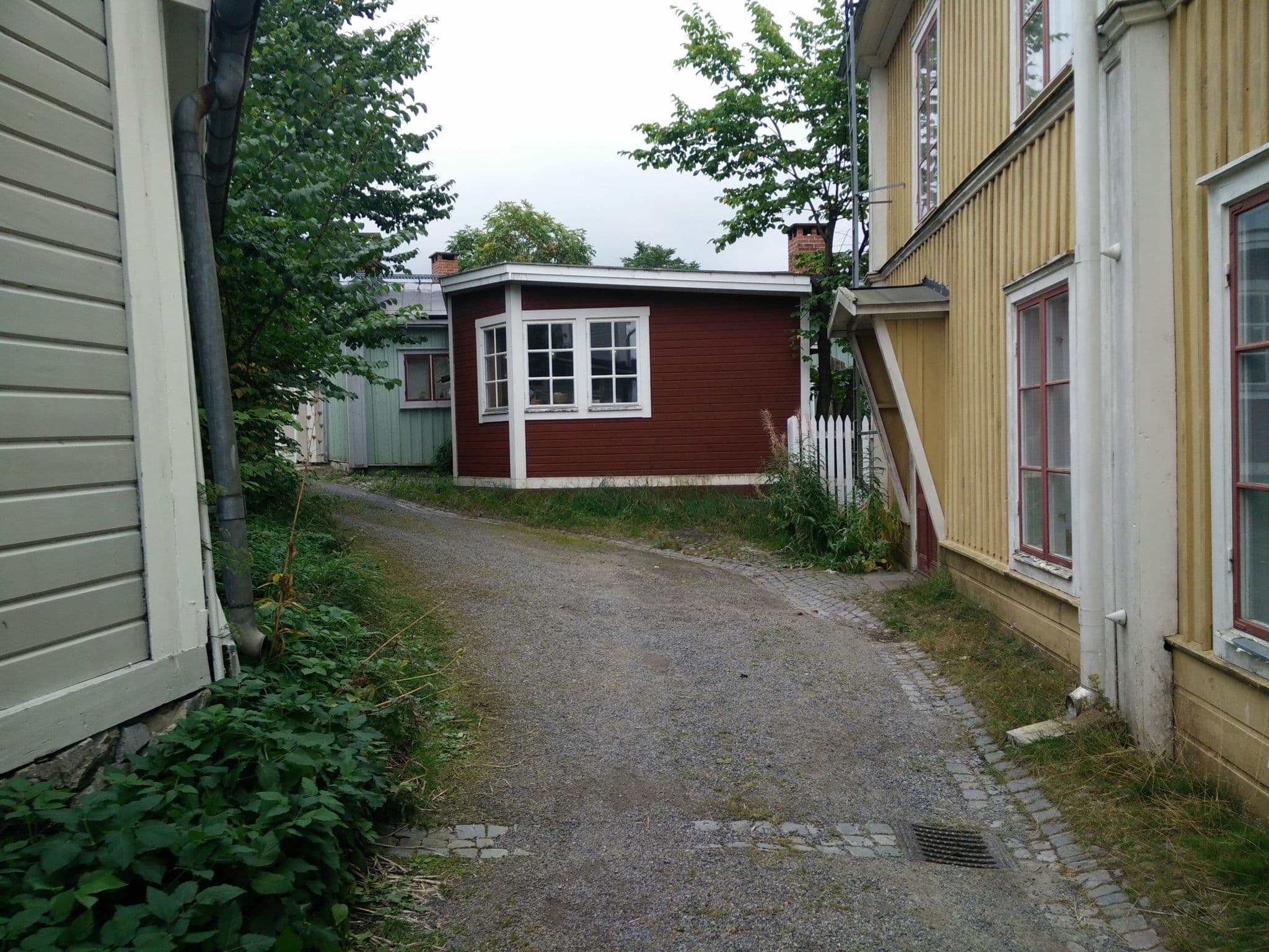 Street view near Ekholms Bed & Breakfast, Härnösand — © blajo (CC BY-SA · Mapillary)