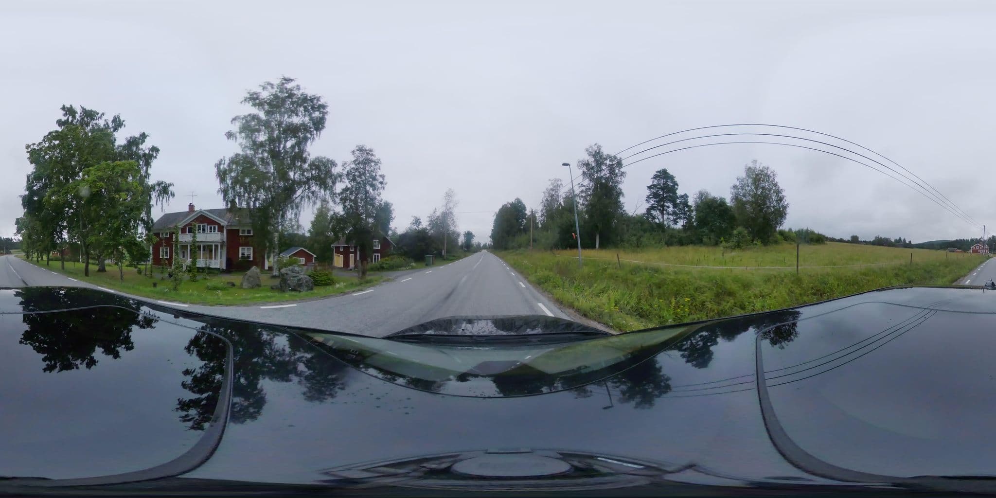 Street view near Solåker, Järvsö — © bruno360 (CC BY-SA · Mapillary)