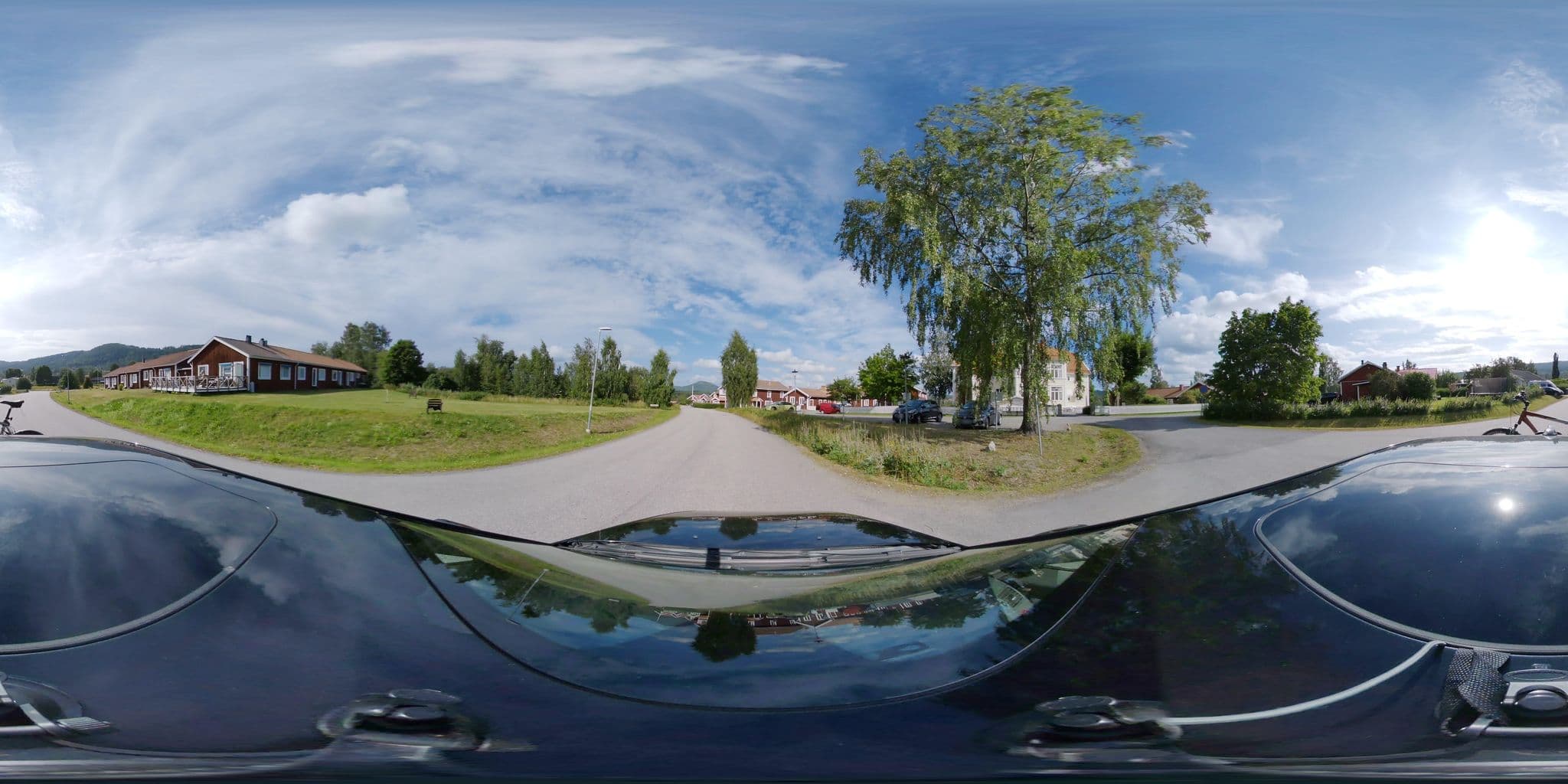 Street view near Björkbacka Äldreboende, Järvsö — © bruno360 (CC BY-SA · Mapillary)