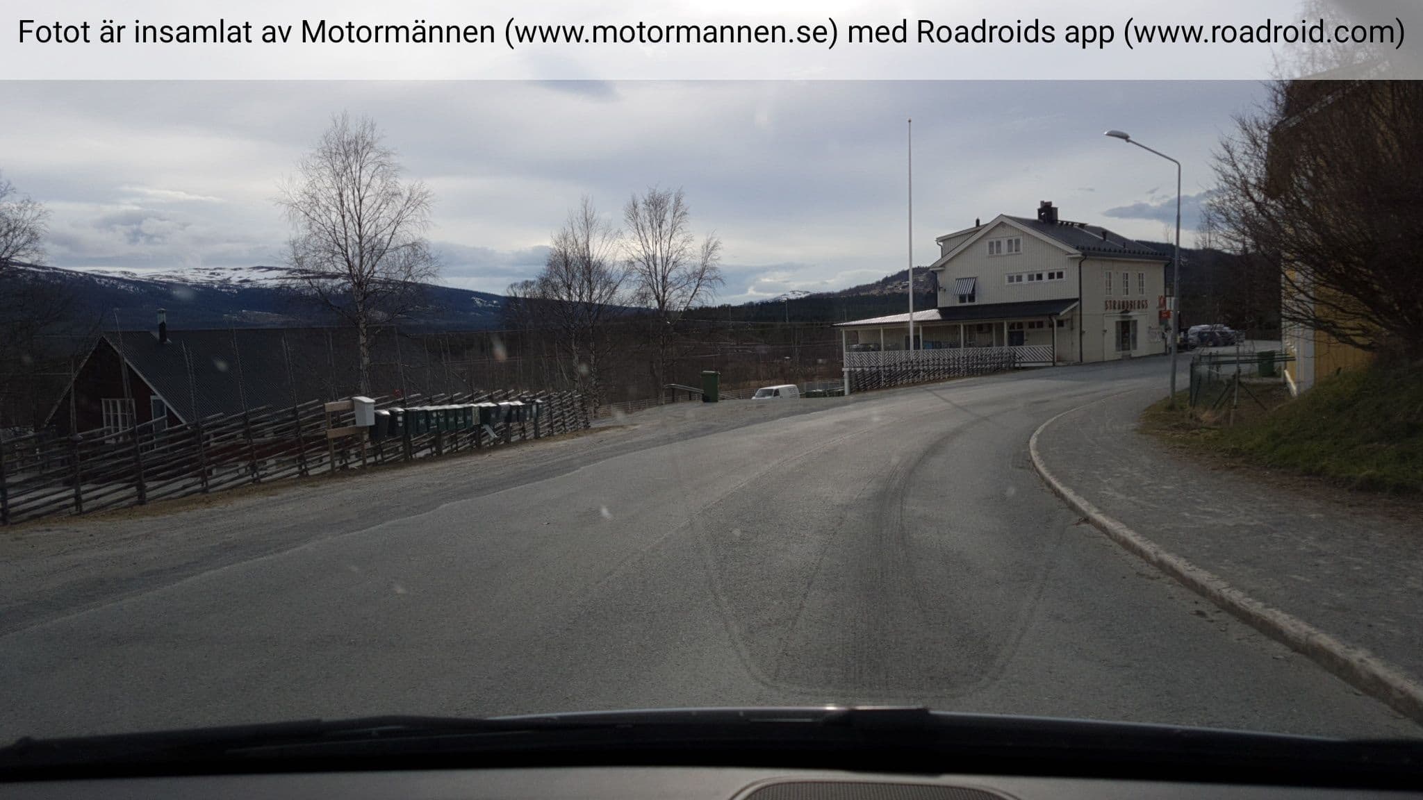 Street view near Åredalens Gästgård, Järpen — © roadroid (CC BY-SA · Mapillary)