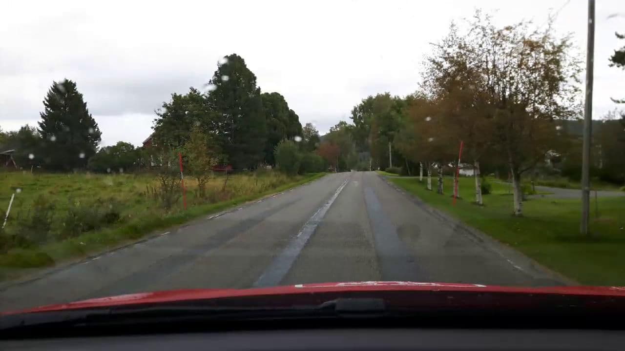 Street view near Hobby Växthuset Hoverberg, Brunflo — © roadroid (CC BY-SA · Mapillary)