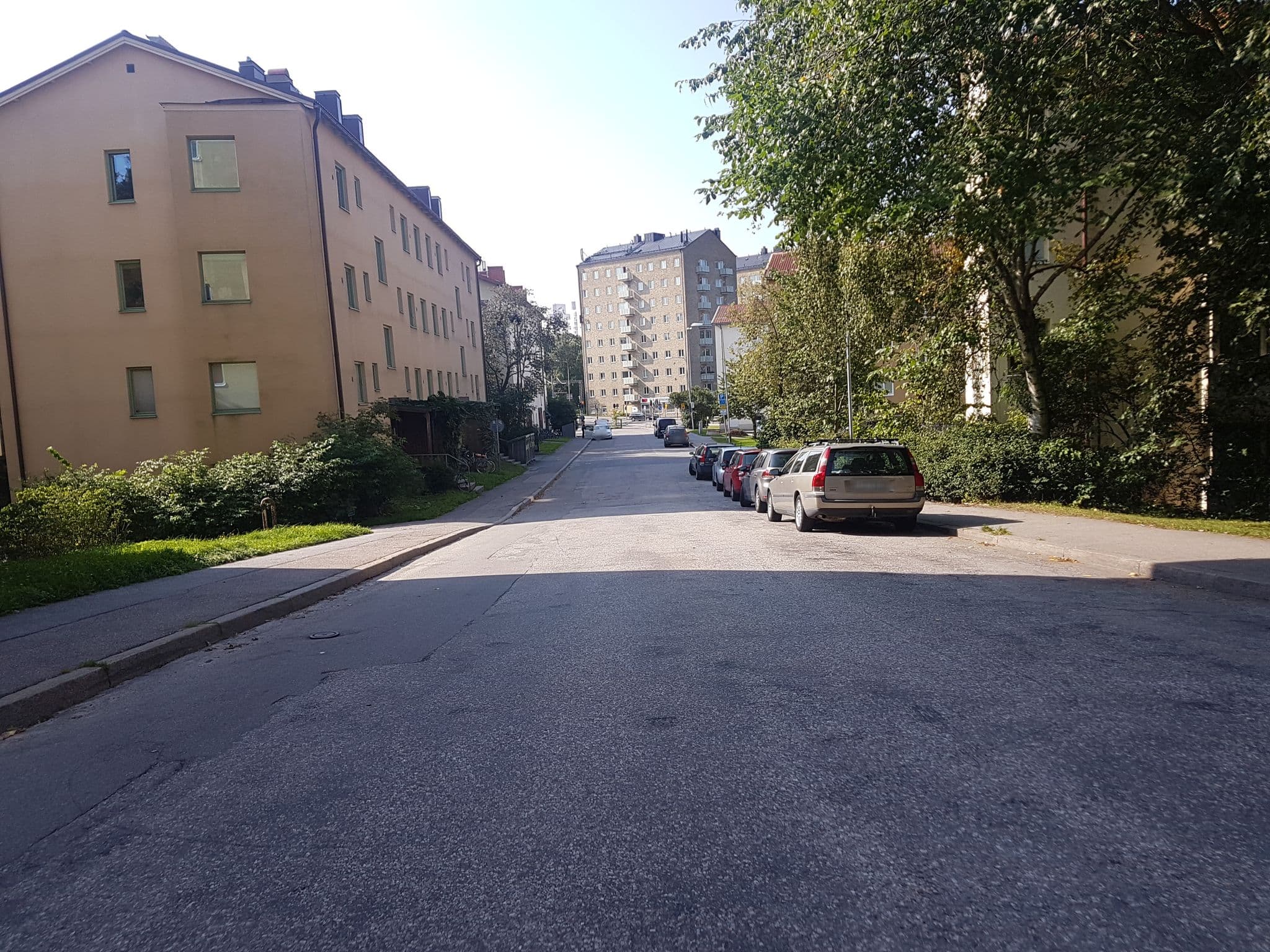 Street view near Highway Hotel, Södermalm — © haxpett (CC BY-SA · Mapillary)