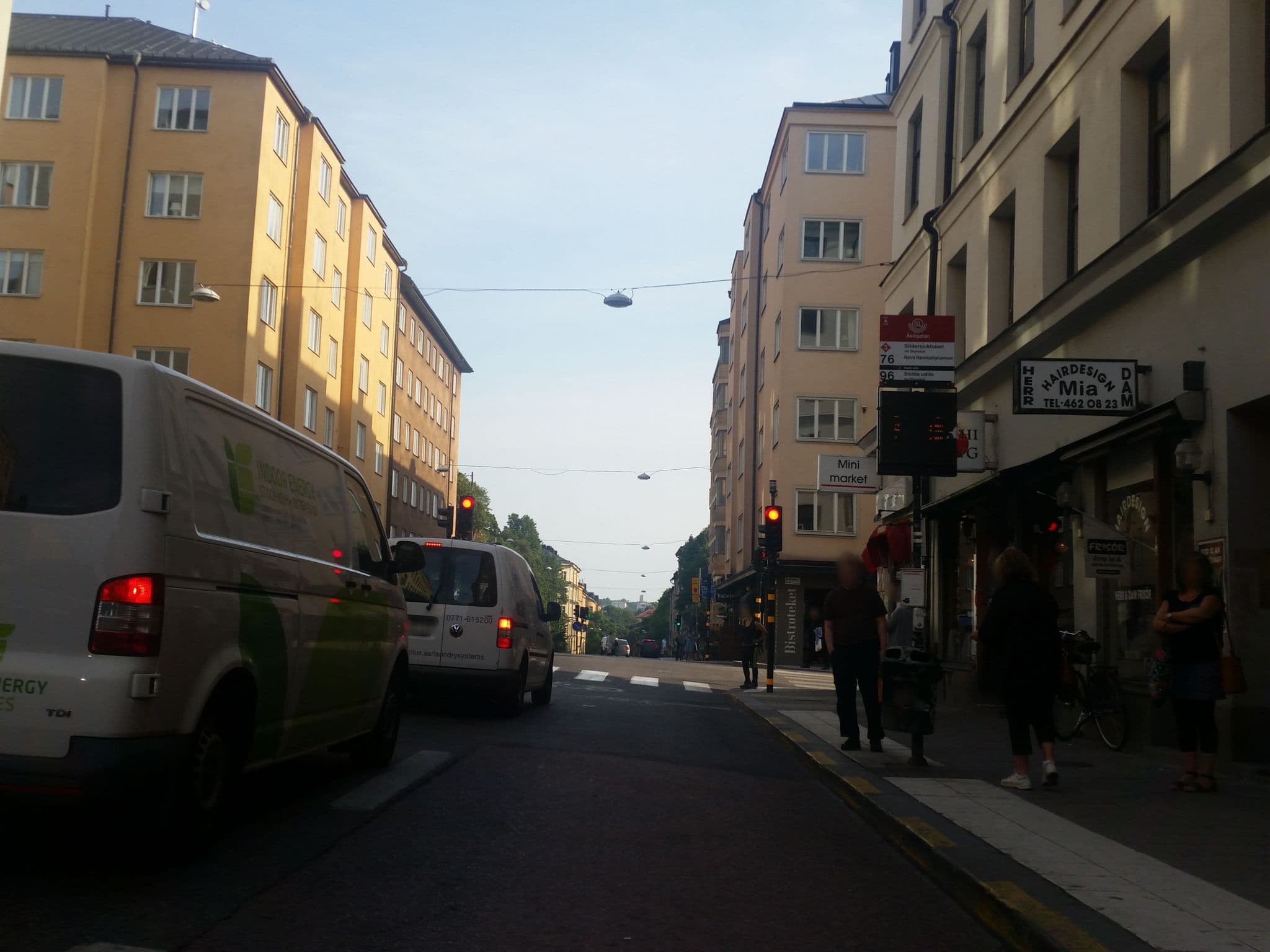 Street view near Albelle, Södermalm — © haxpett (CC BY-SA · Mapillary)